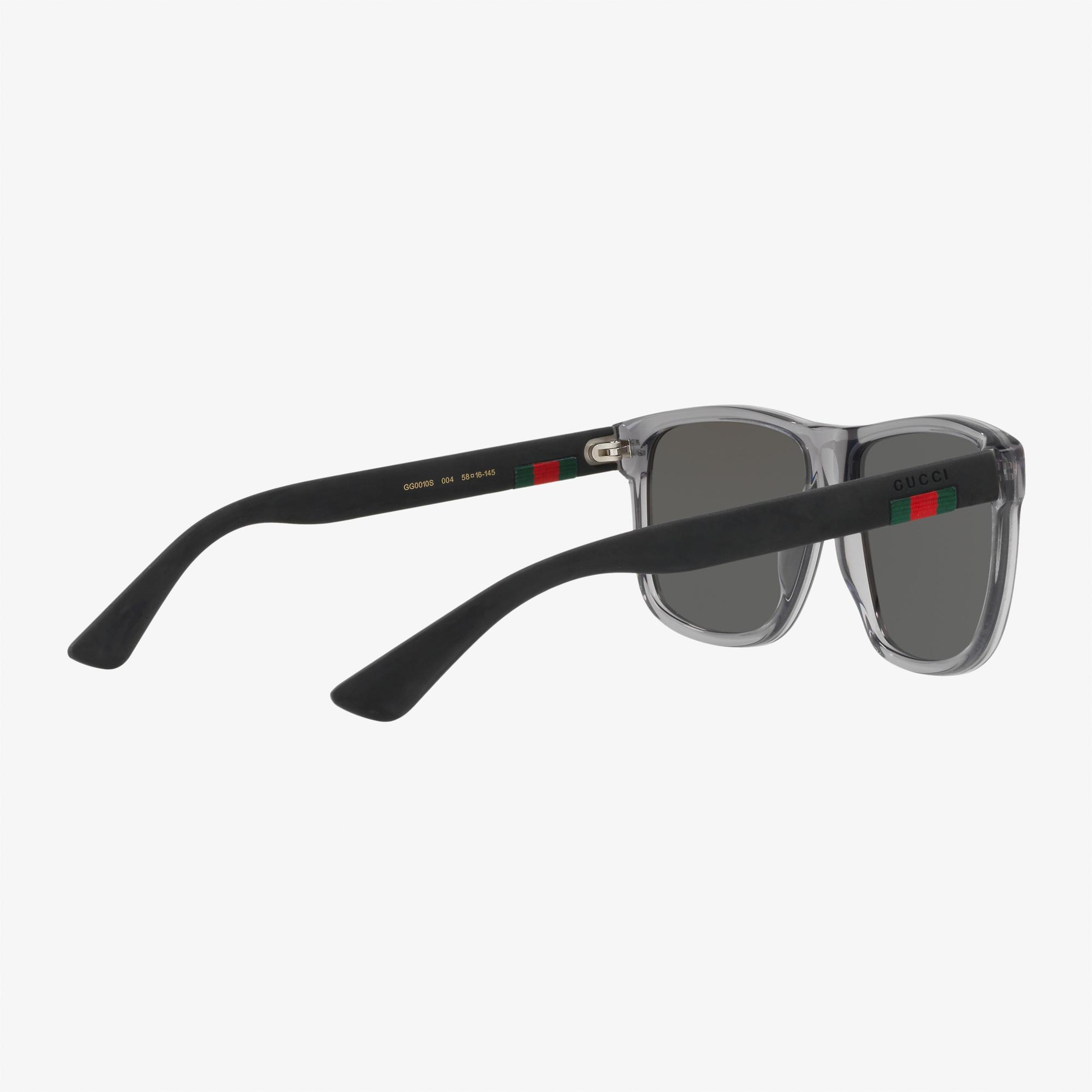 GUCCI 0 Erkek Gri Güneş Gözlüğü