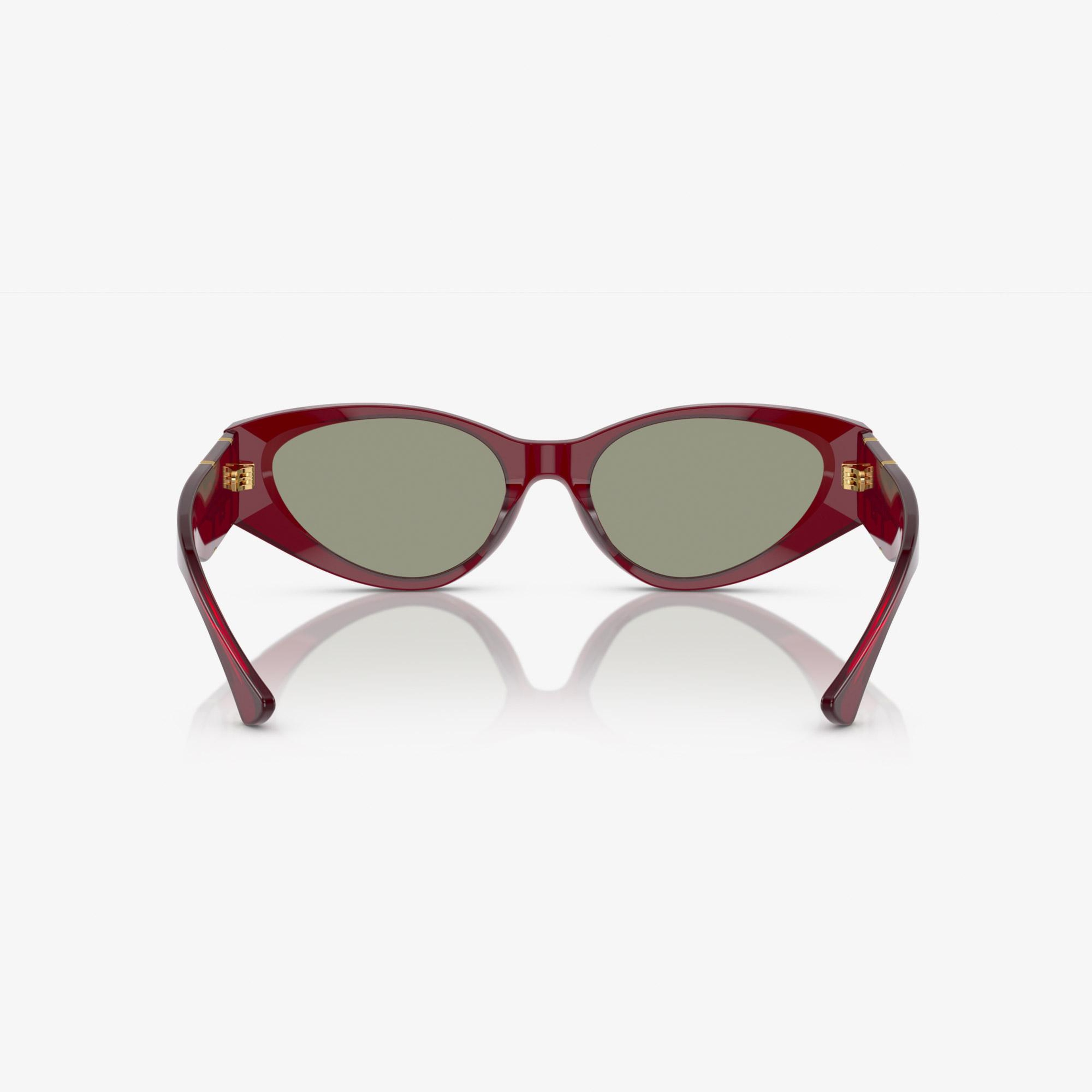 Versace Acetate Kadın Kırmızı Güneş Gözlüğü