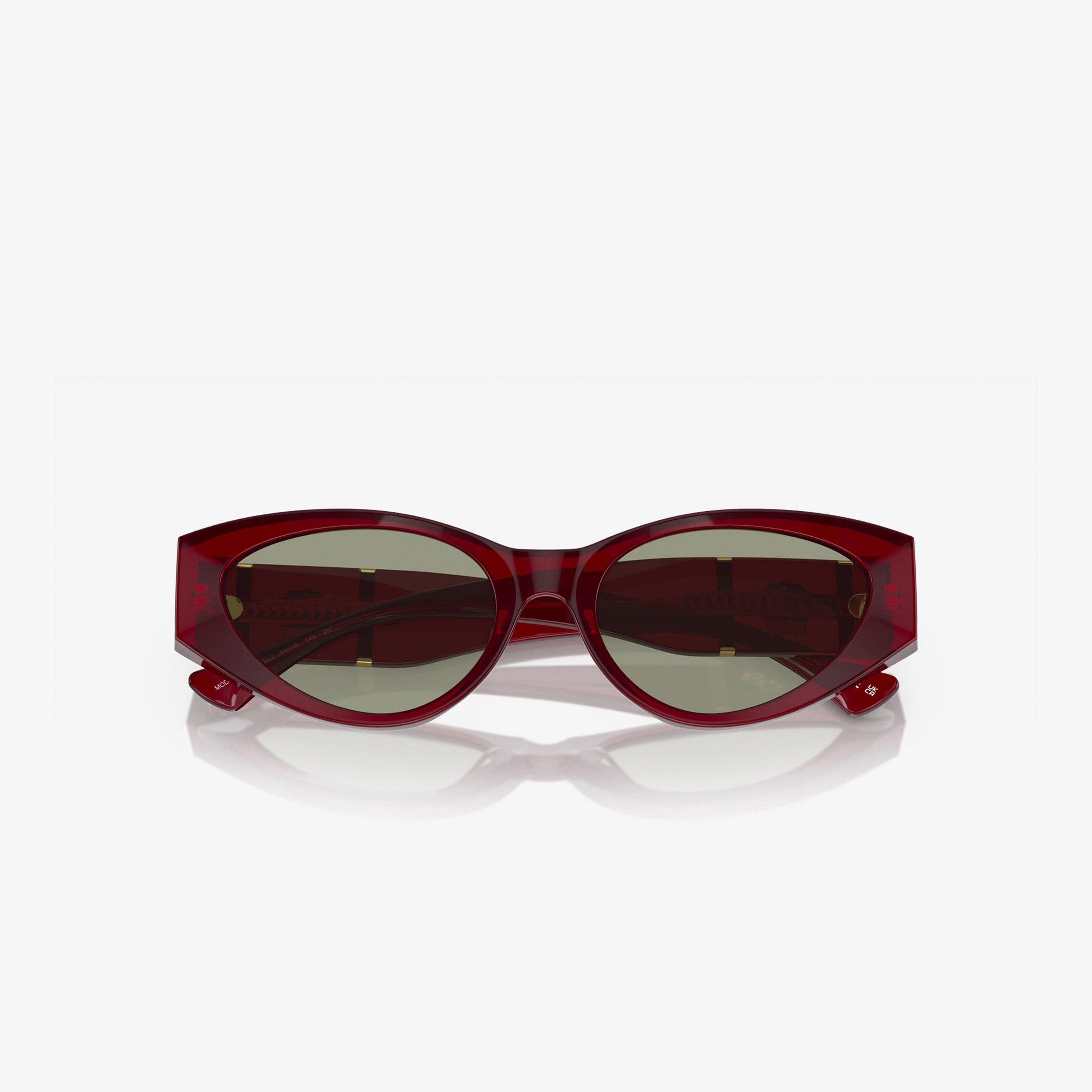 Versace Acetate Kadın Kırmızı Güneş Gözlüğü