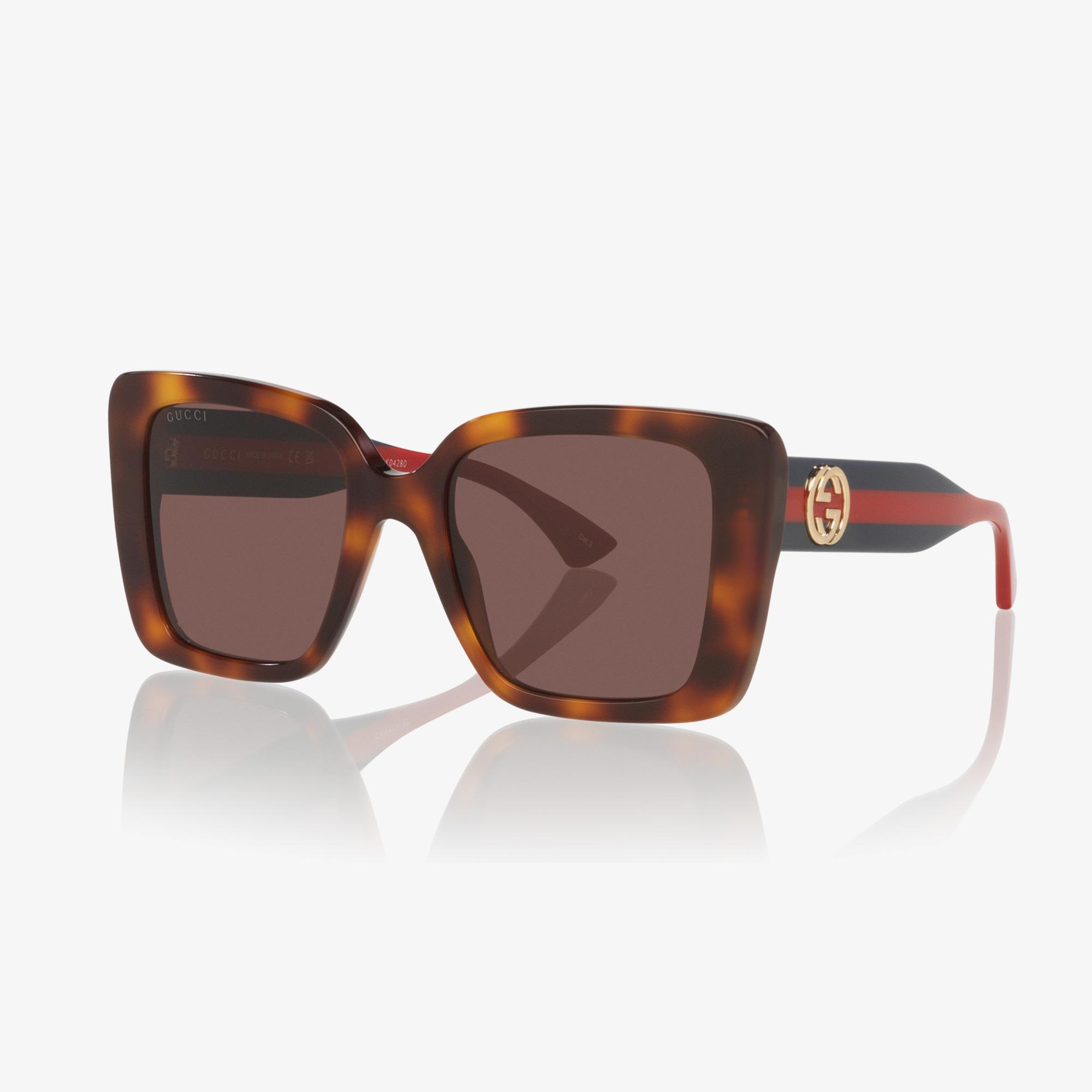 Gucci 0GC002405 Kadın Kahverengi Güneş Gözlüğü