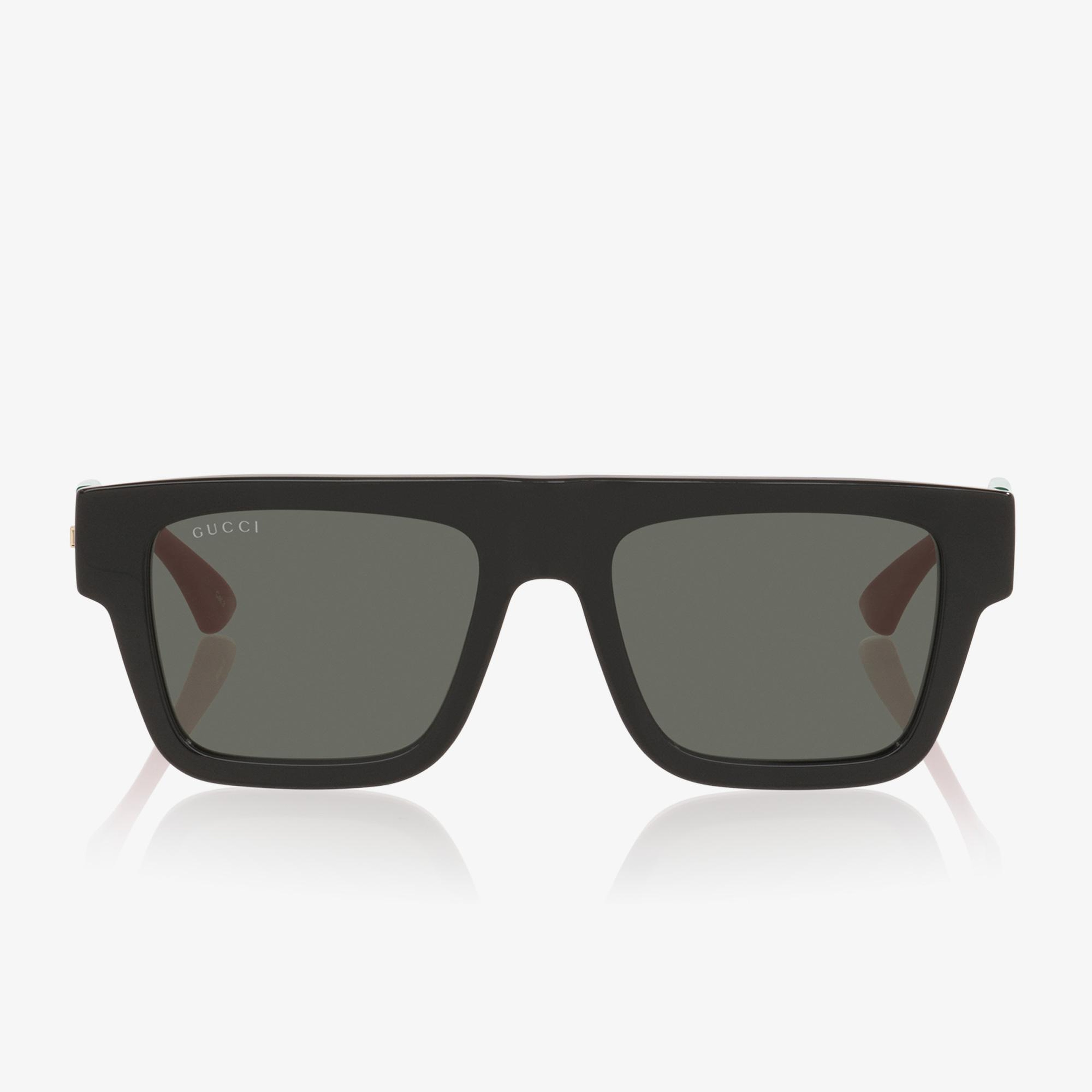 Gucci Acetate Erkek Siyah Güneş Gözlüğü