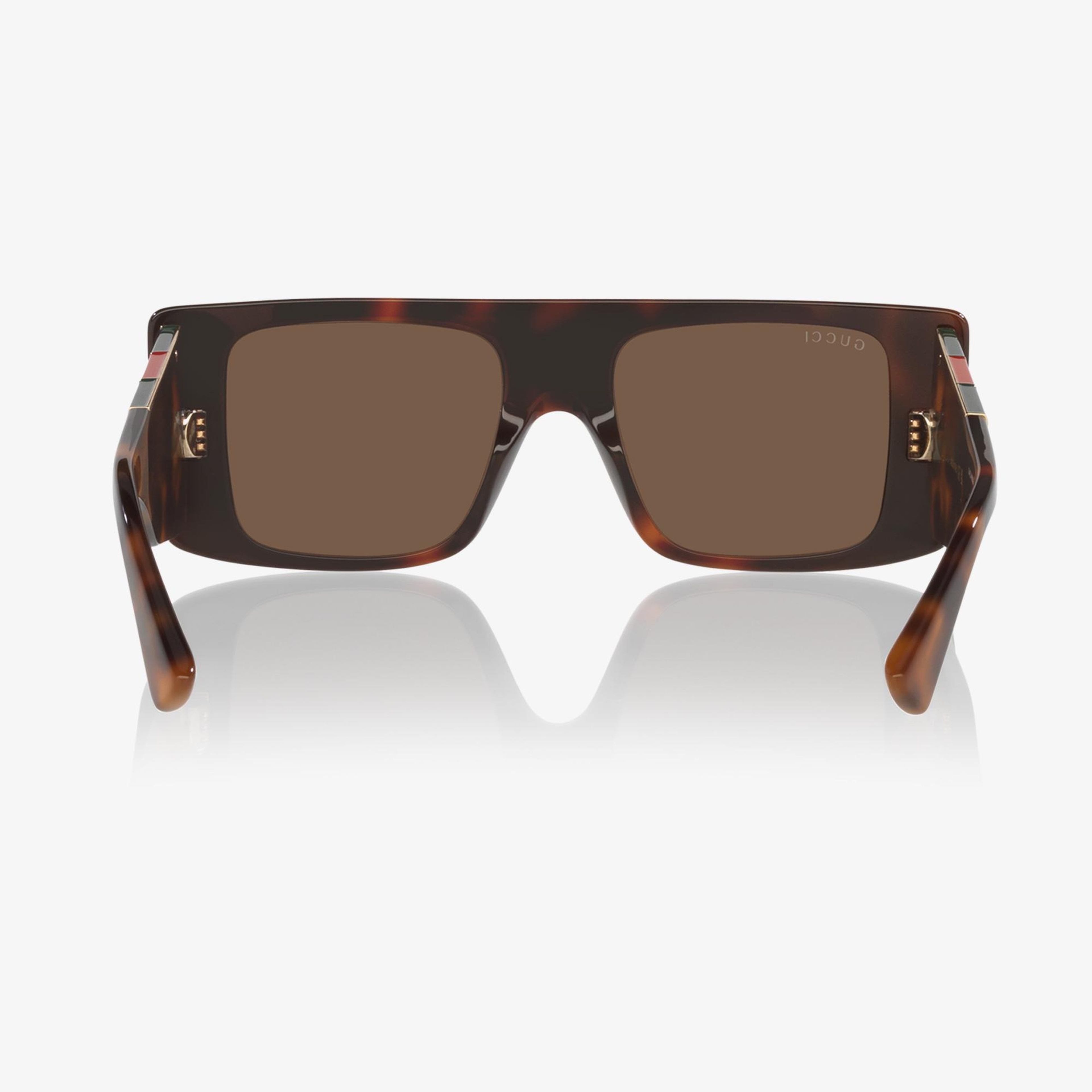 Gucci 0GC002432 Erkek Kahverengi Güneş Gözlüğü