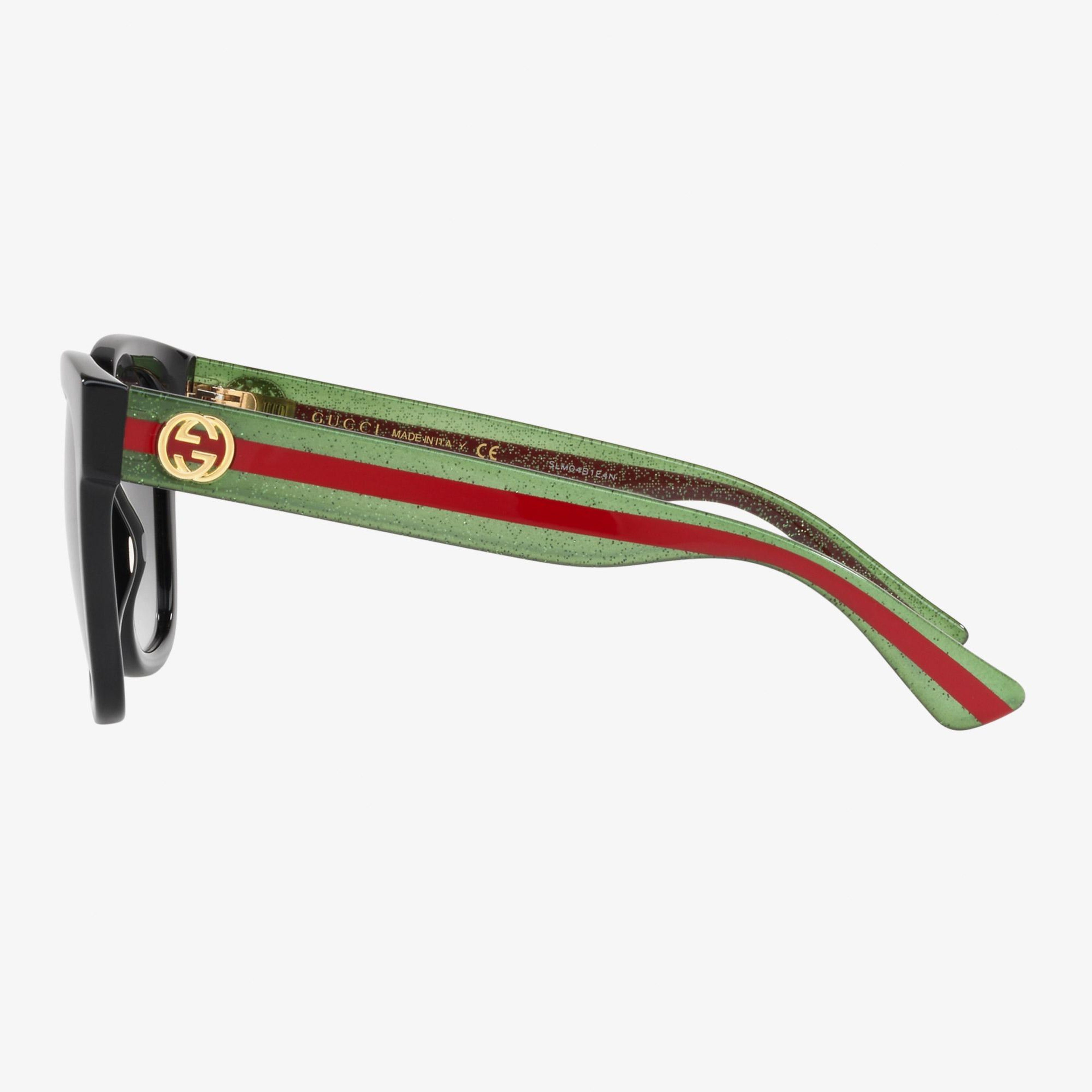 Gucci GG0034SN GC001660 Kadın Siyah Güneş Gözlüğü