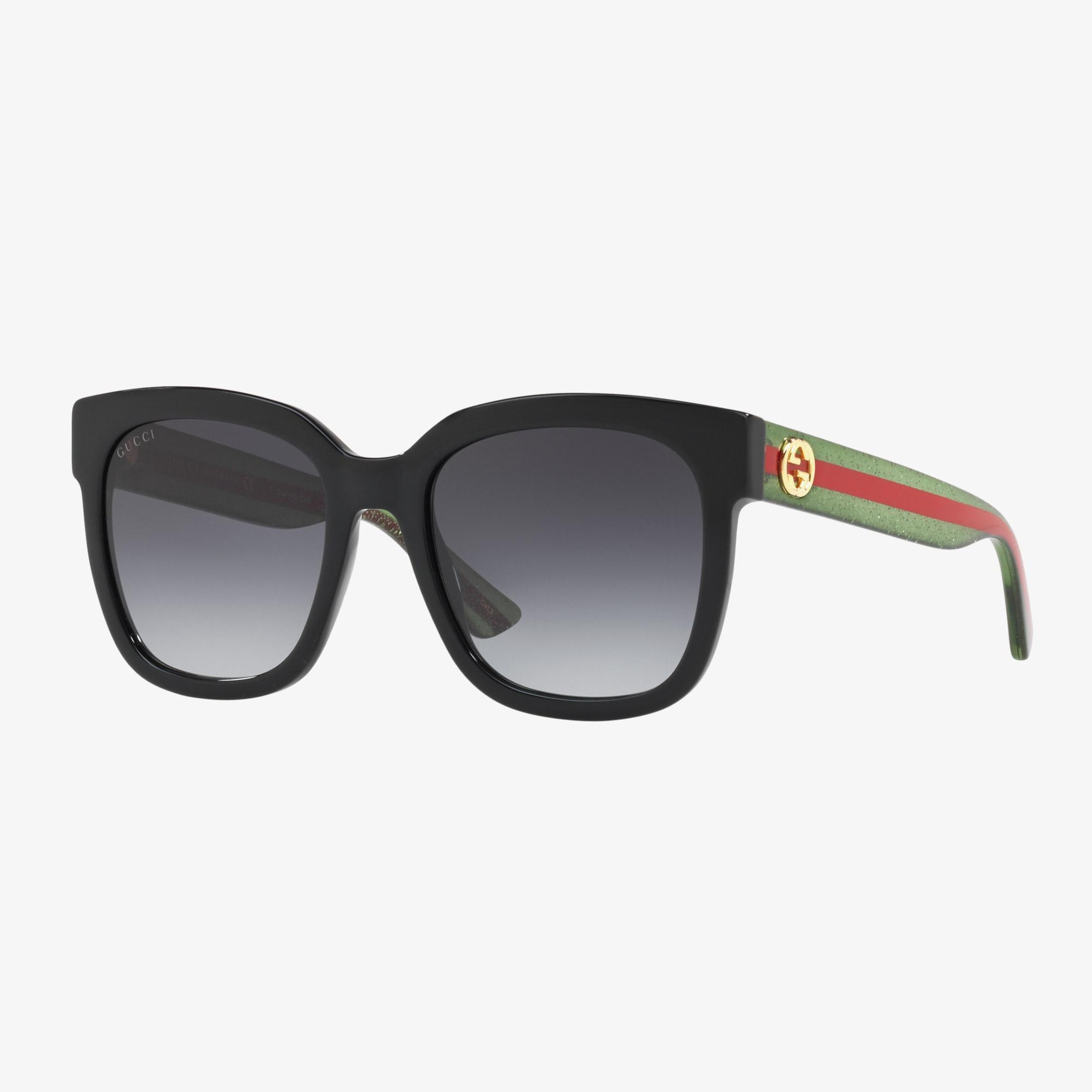 Gucci GG0034SN GC001660 Kadın Siyah Güneş Gözlüğü