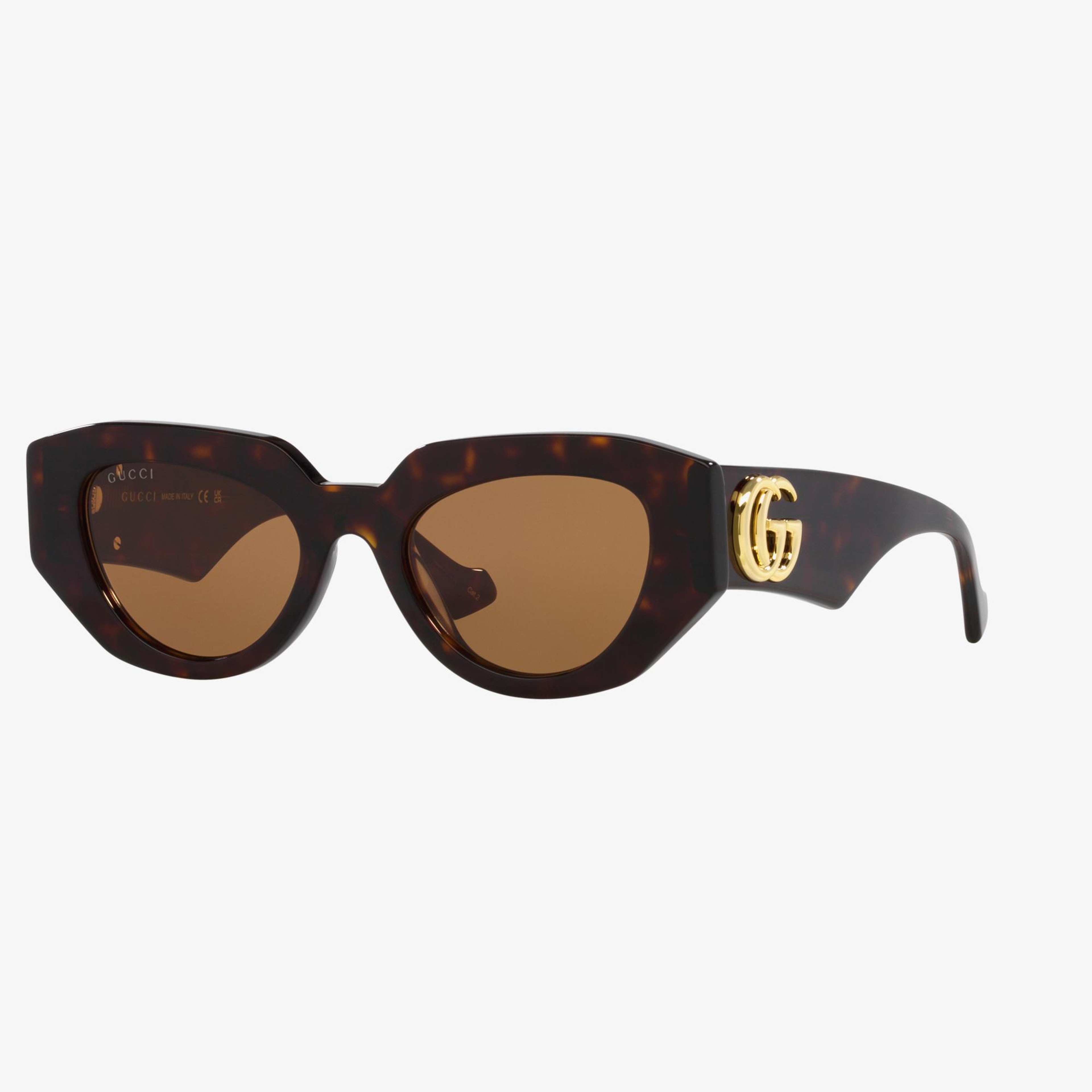 Gucci GC002107 Kadın Kahverengi Güneş Gözlüğü