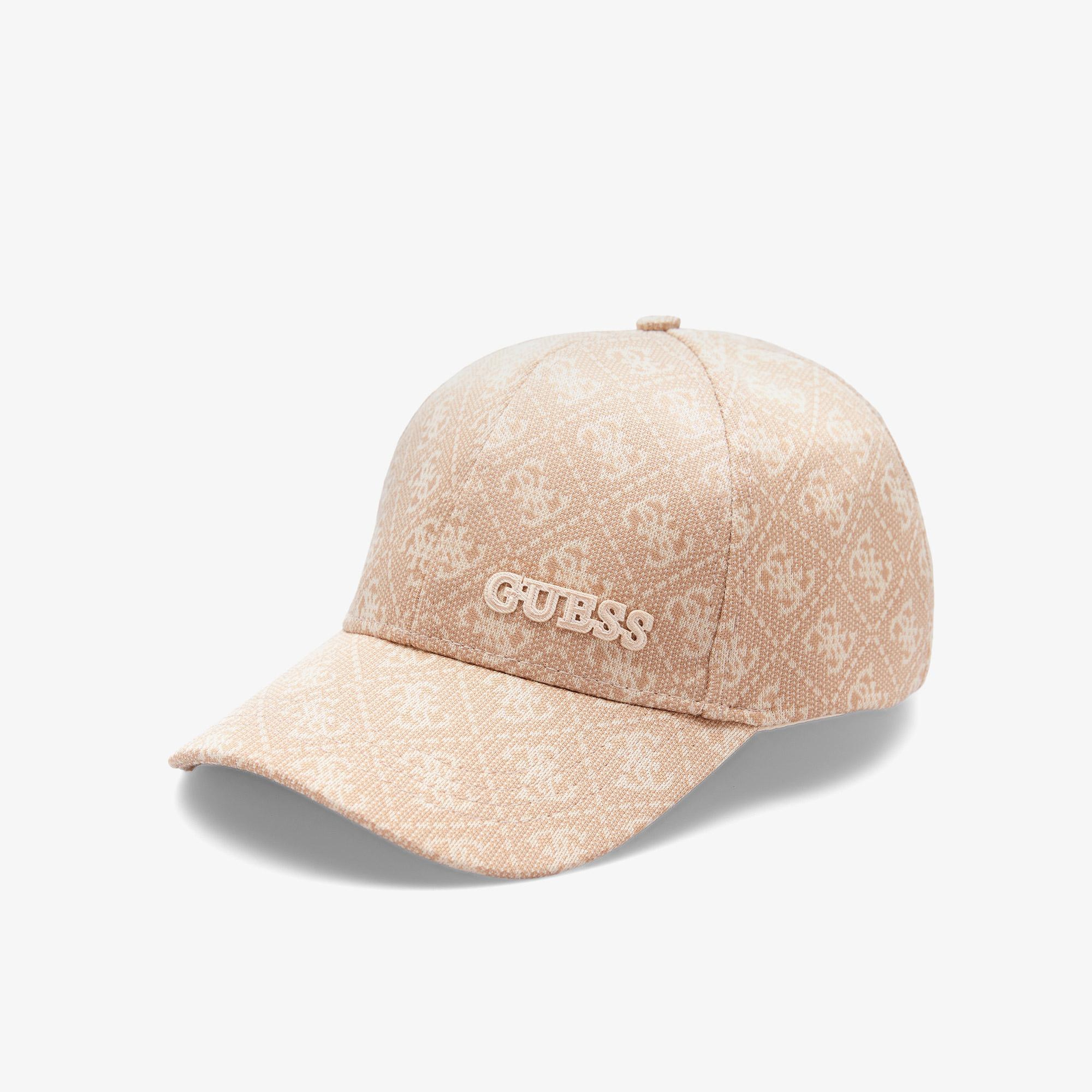 Guess Calliope Aktif Kadın Bej Şapka