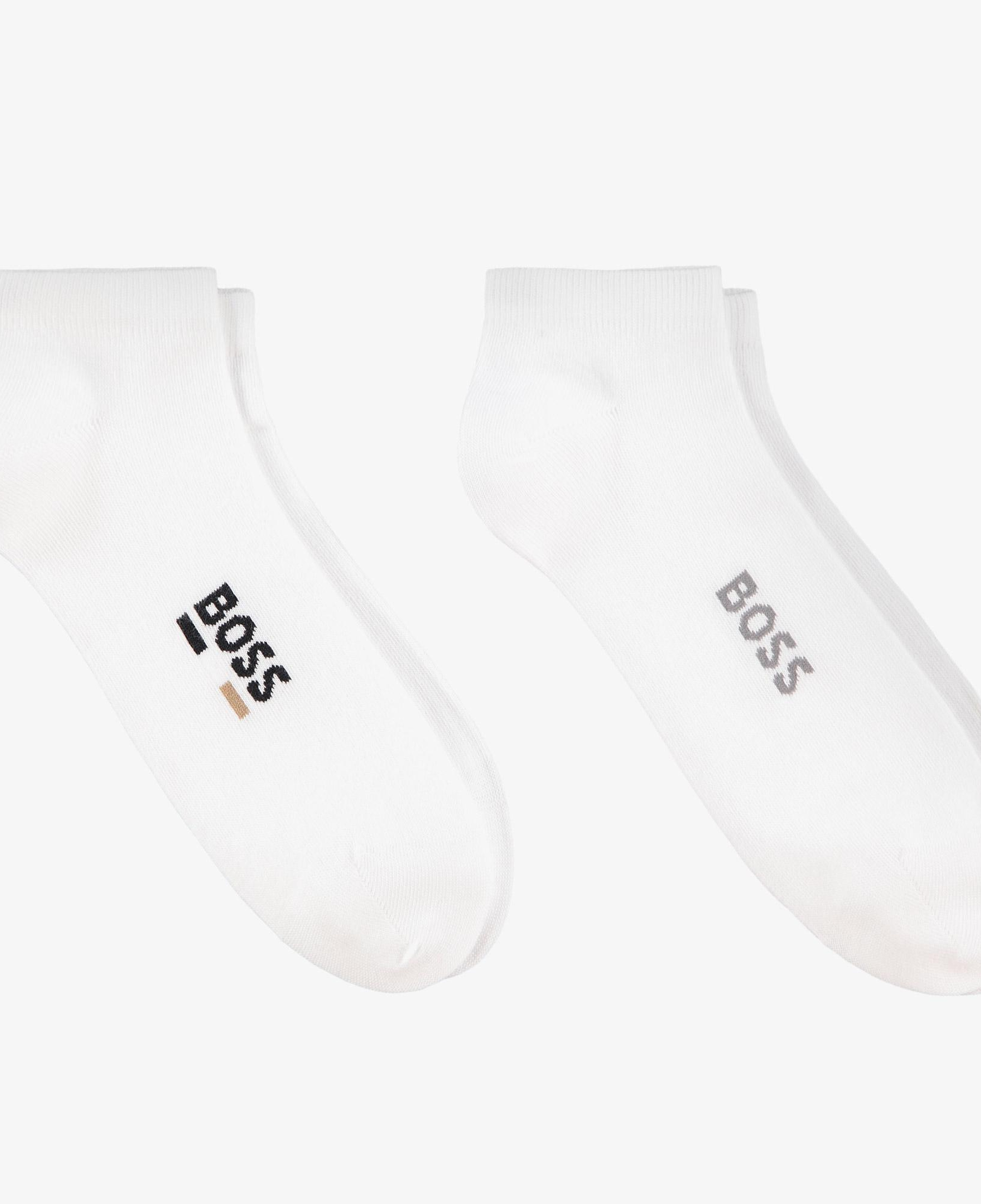 Boss 2'li Iconis Logo Erkek Beyaz Çorap