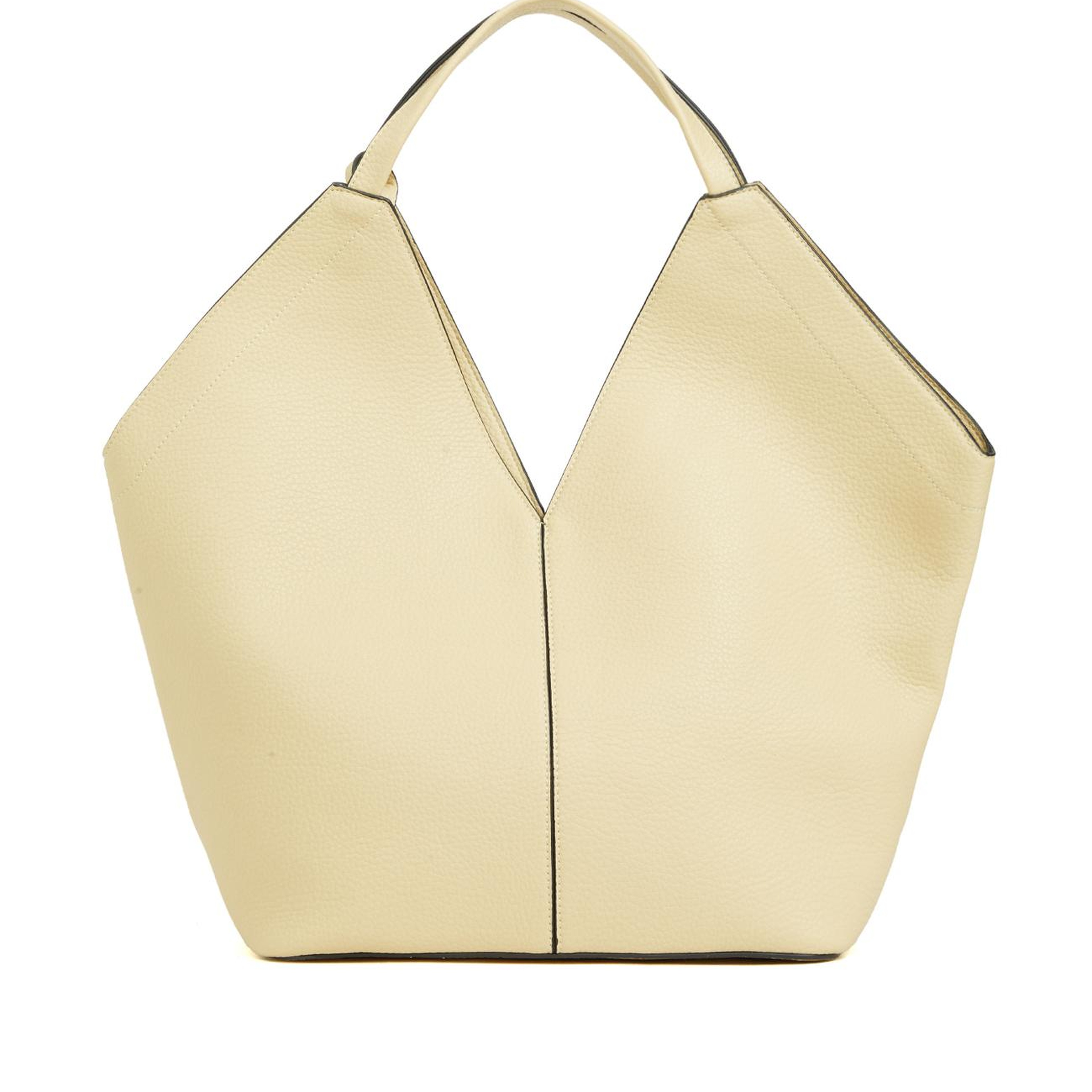 Divarese Kadın Sarı Floter Shopper Çanta