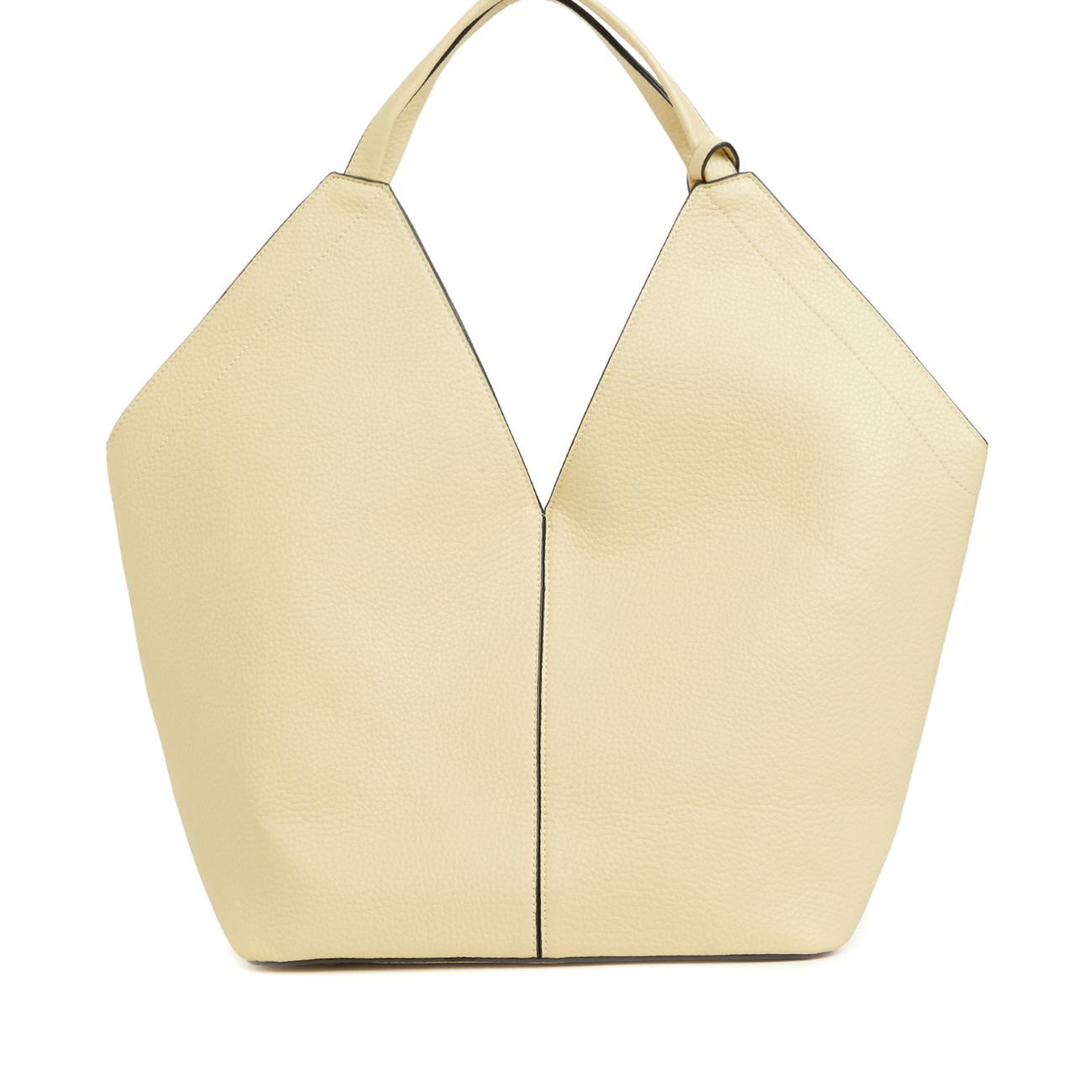 Divarese Kadın Sarı Floter Shopper Çanta