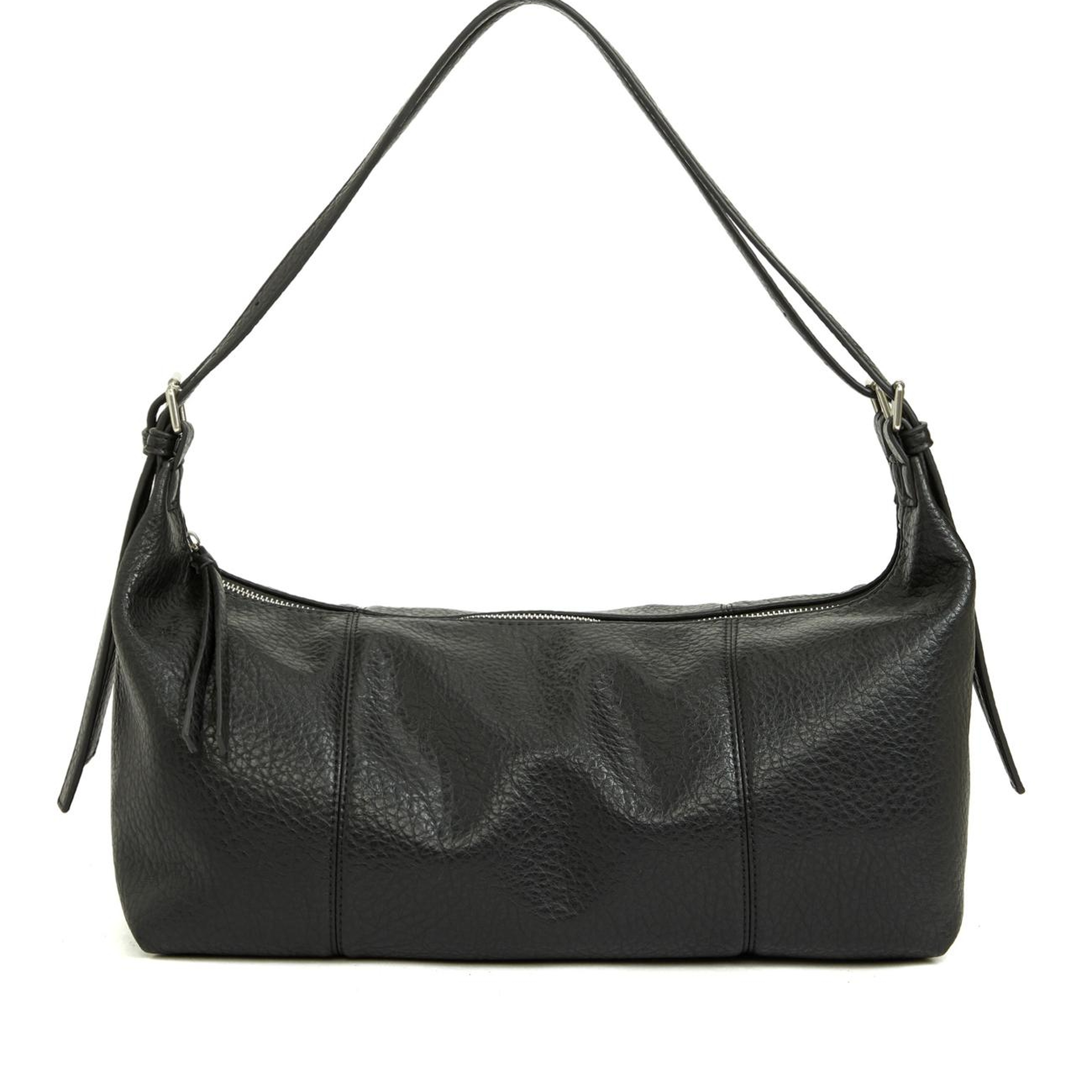 Divarese Kadın Siyah Deri Shopper Çanta