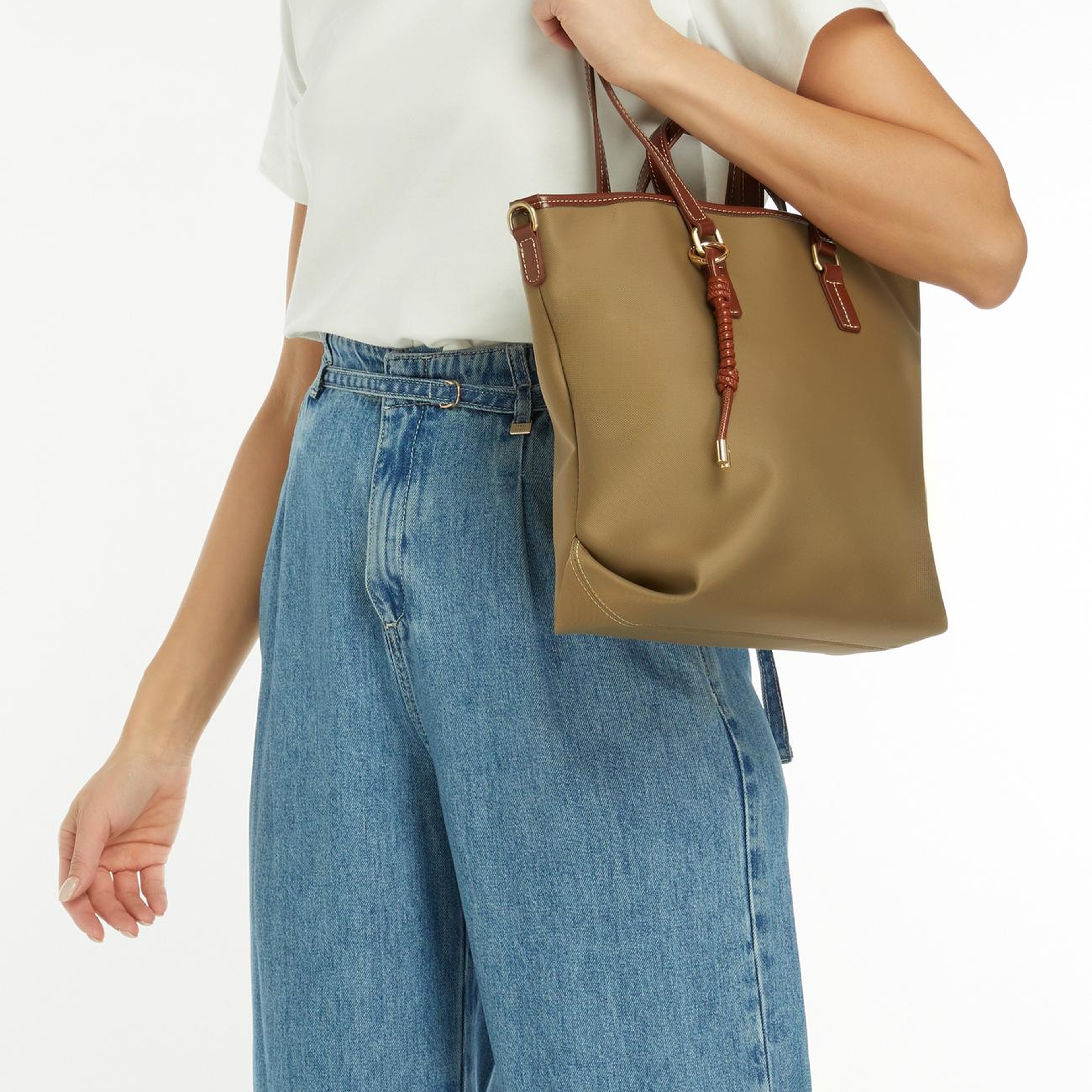 Divarese Kadın Haki Shopper Çanta