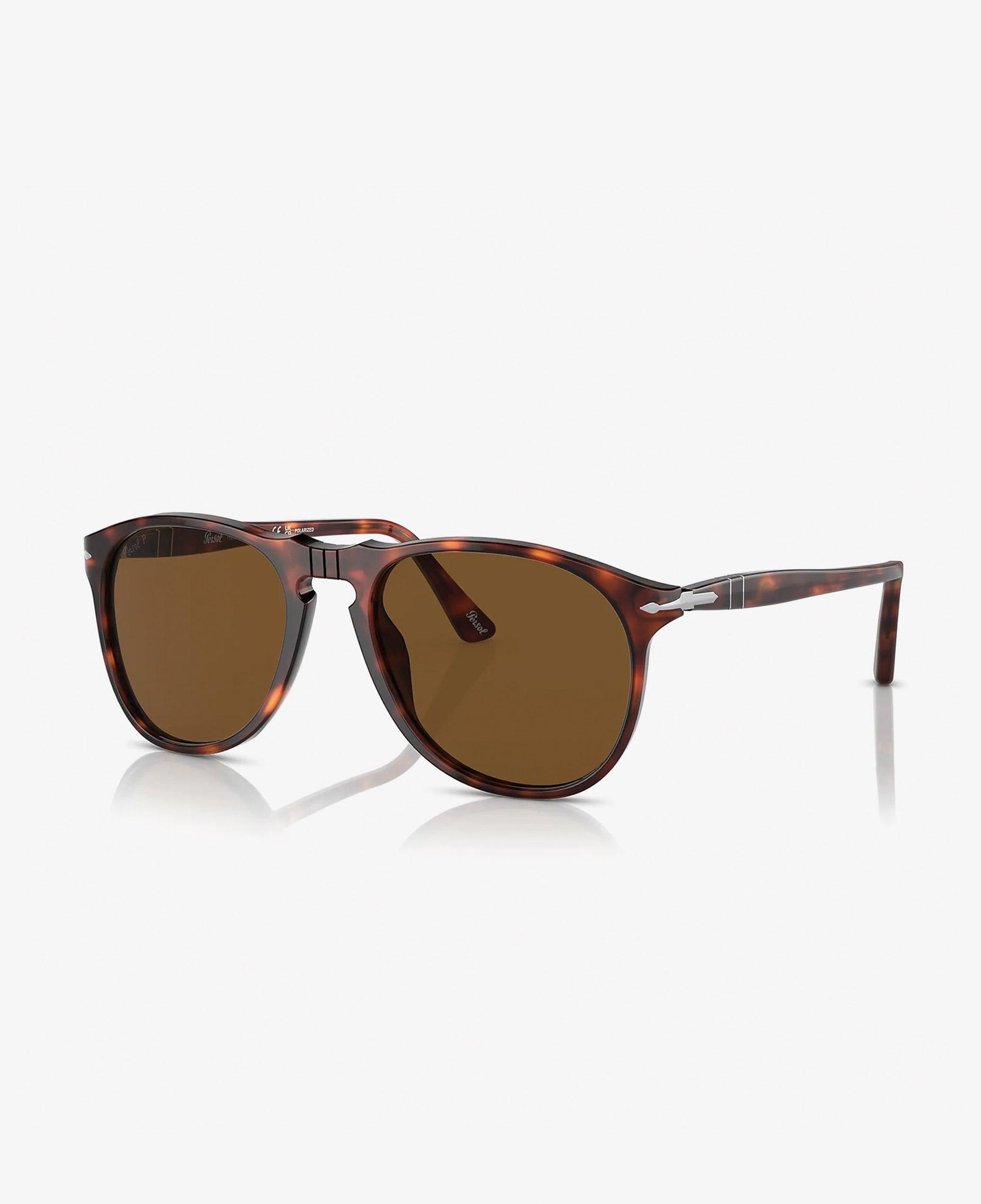 PERSOL Acetate Erkek Kahverengi Güneş Gözlüğü