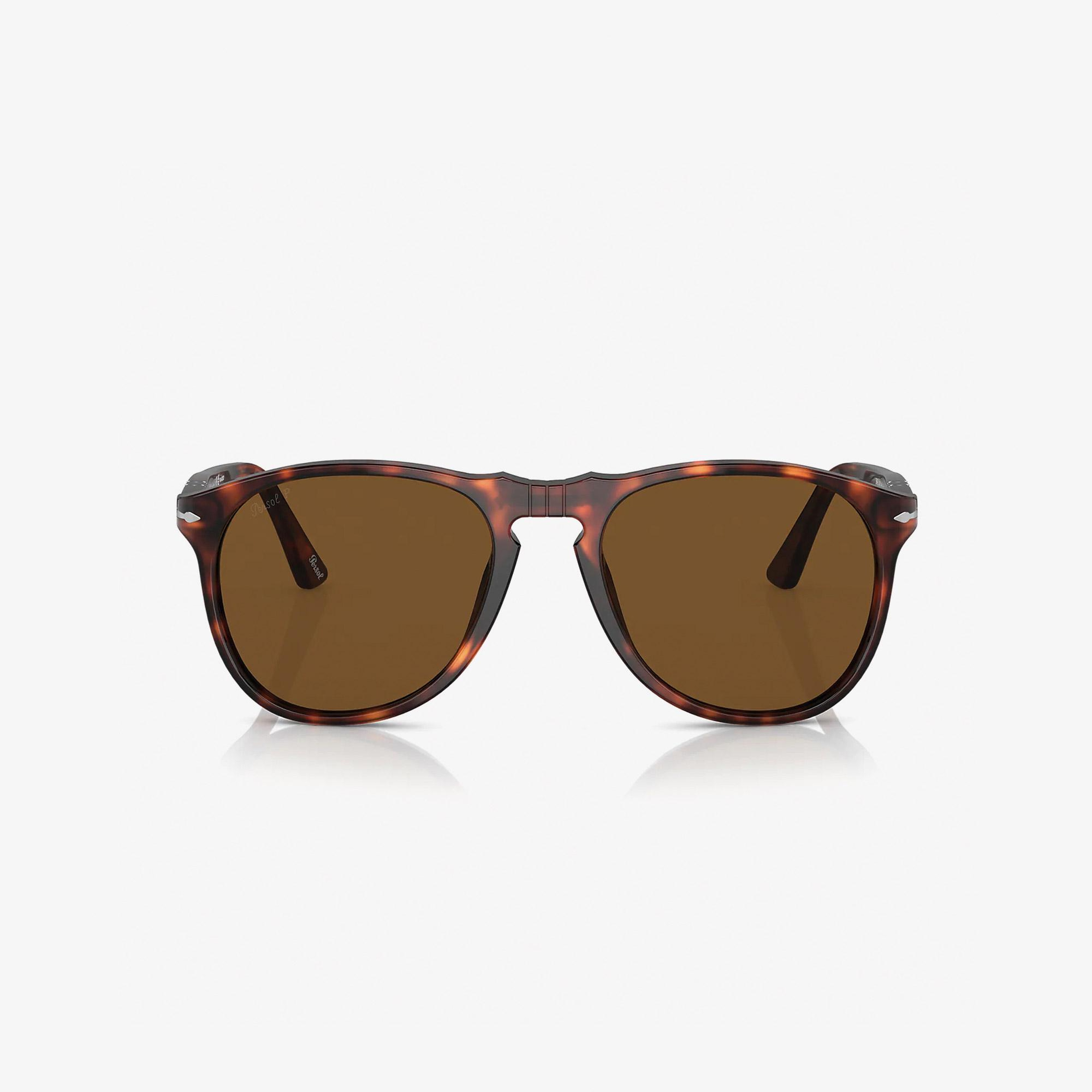PERSOL Acetate Erkek Kahverengi Güneş Gözlüğü