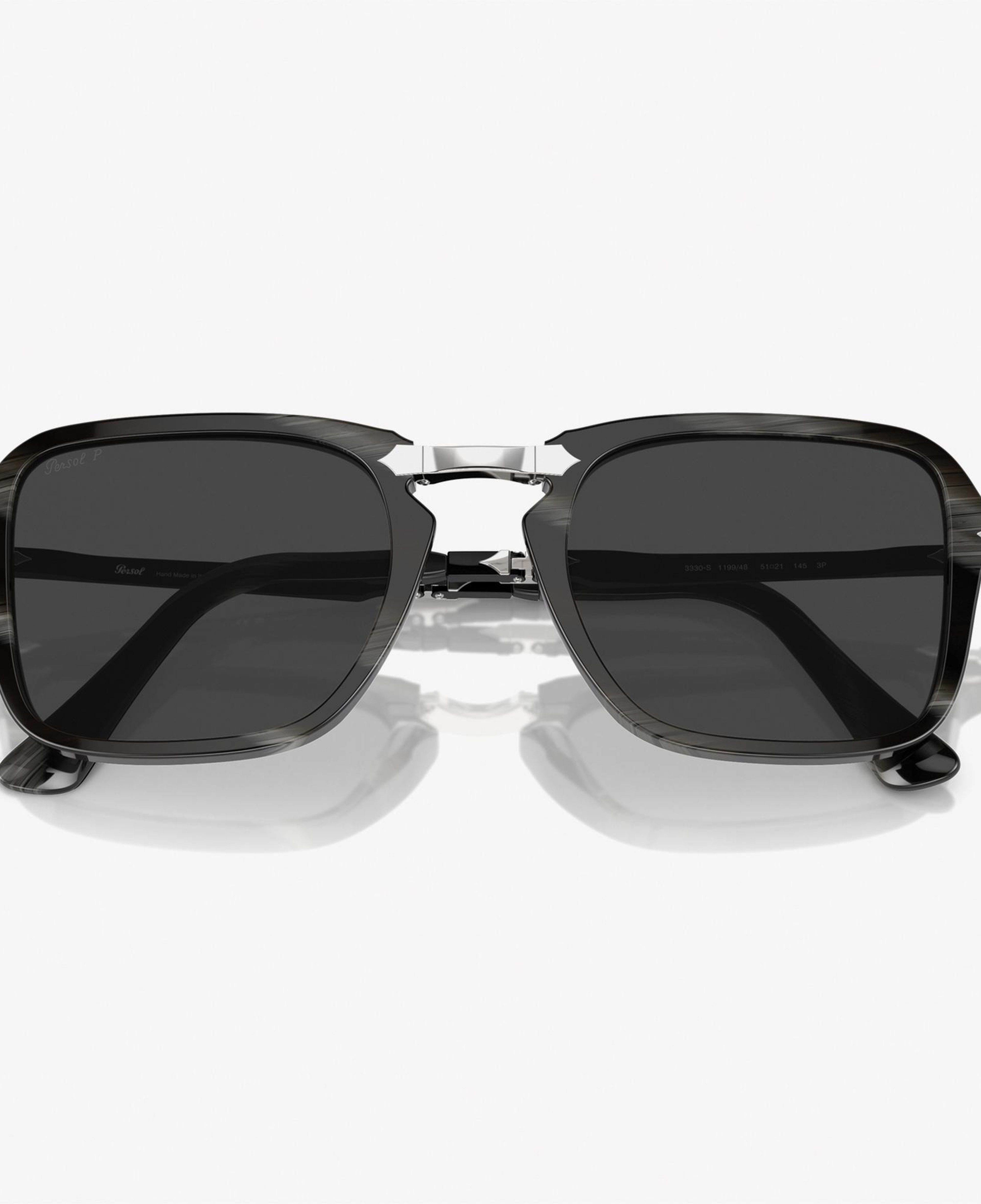 PERSOL 0PO3330S Acetate Unisex Siyah Güneş Gözlüğü