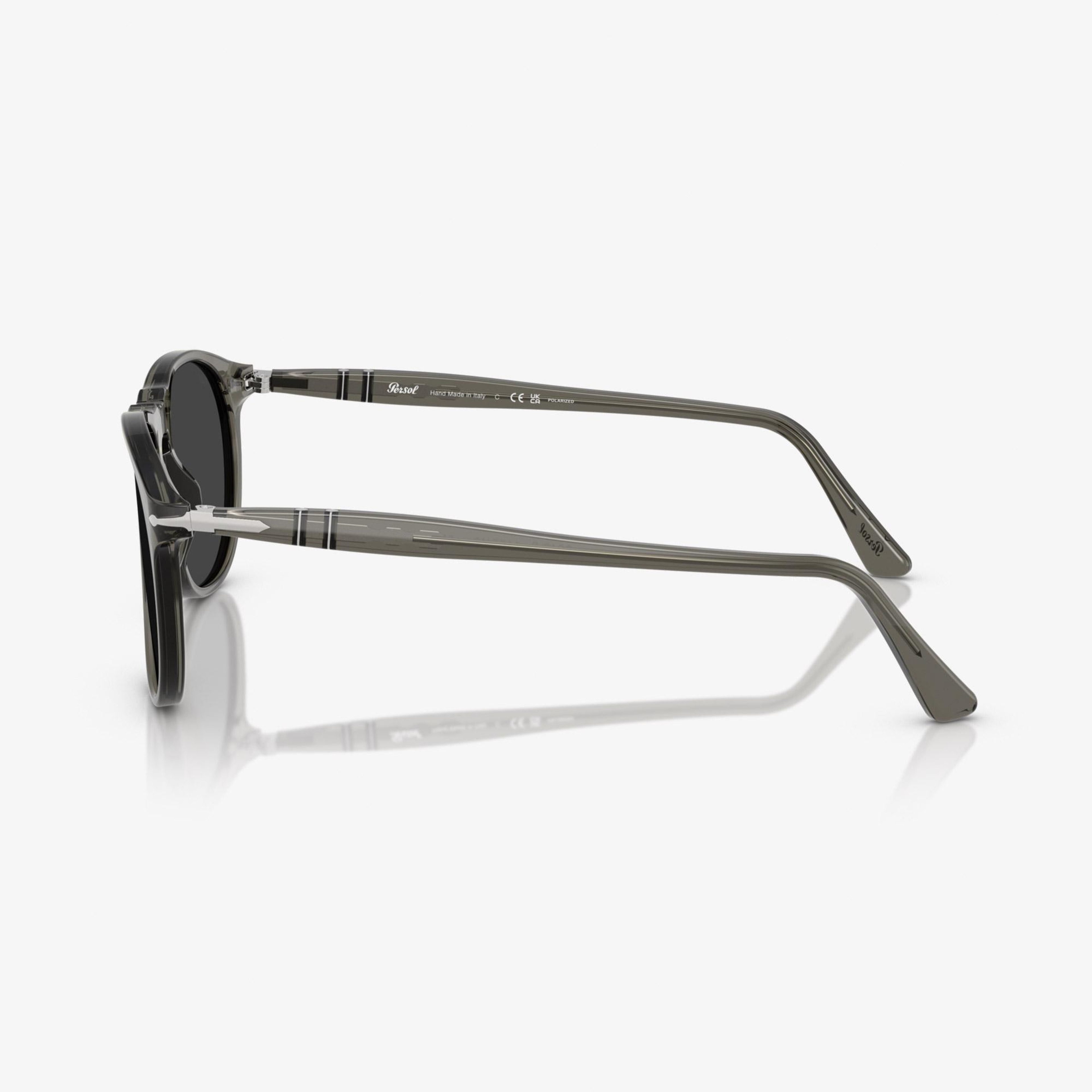 PERSOL PO9649S Erkek Gri Güneş Gözlüğü
