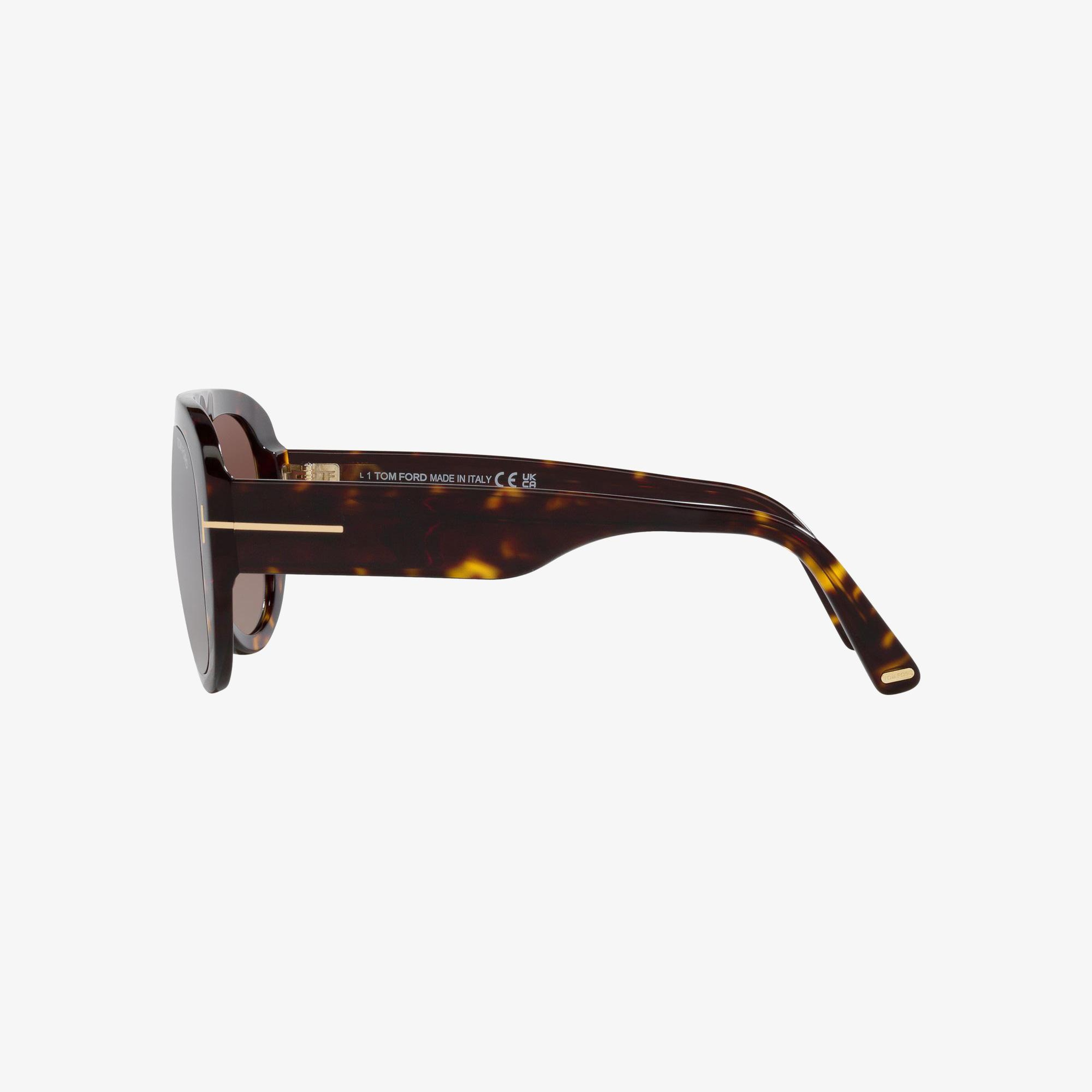 Tom Ford Cecil Tr1779 Erkek Kahverengi Güneş Gözlüğü