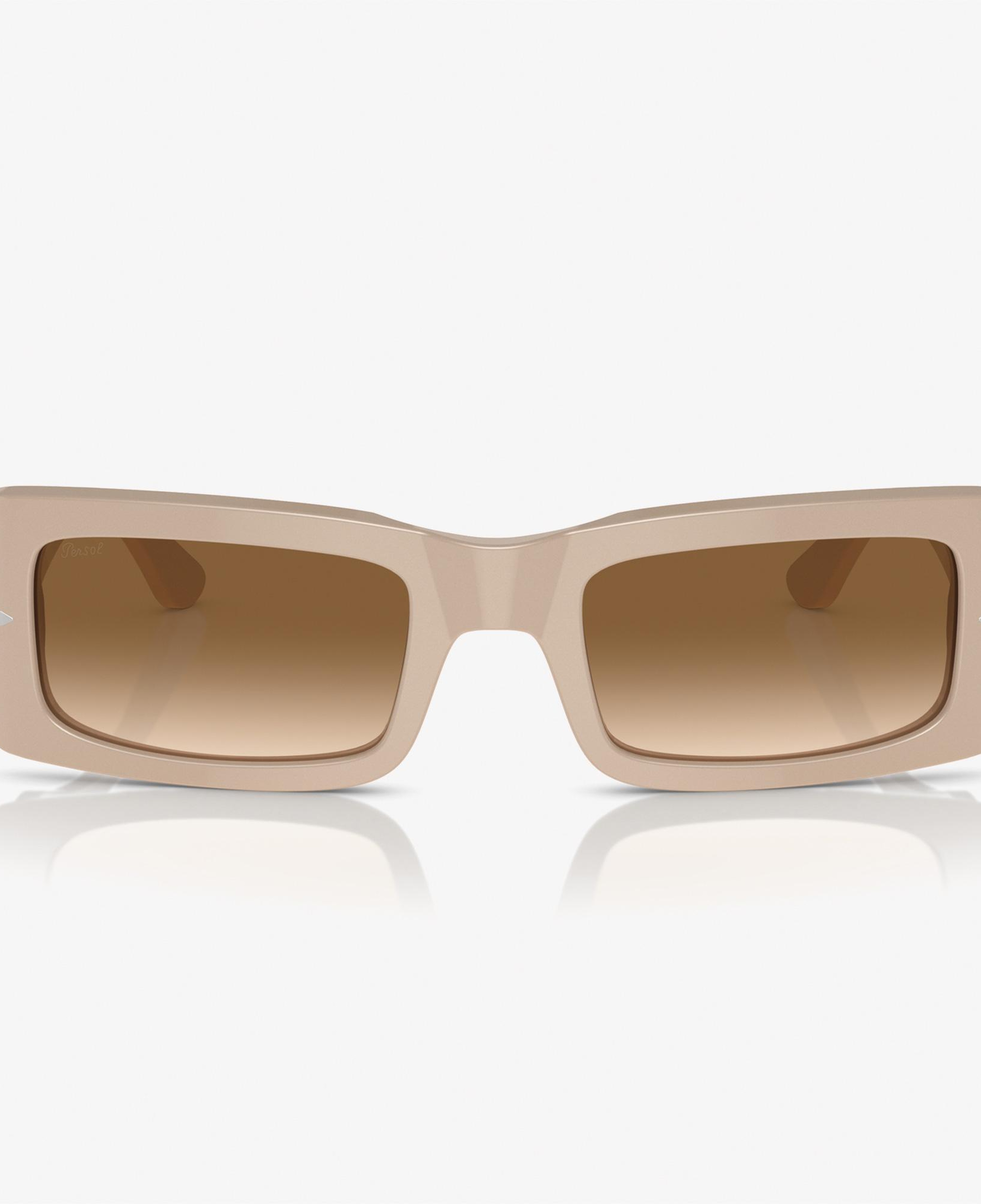 PERSOL 0PO3332S Acetate Unisex Bej Güneş Gözlüğü