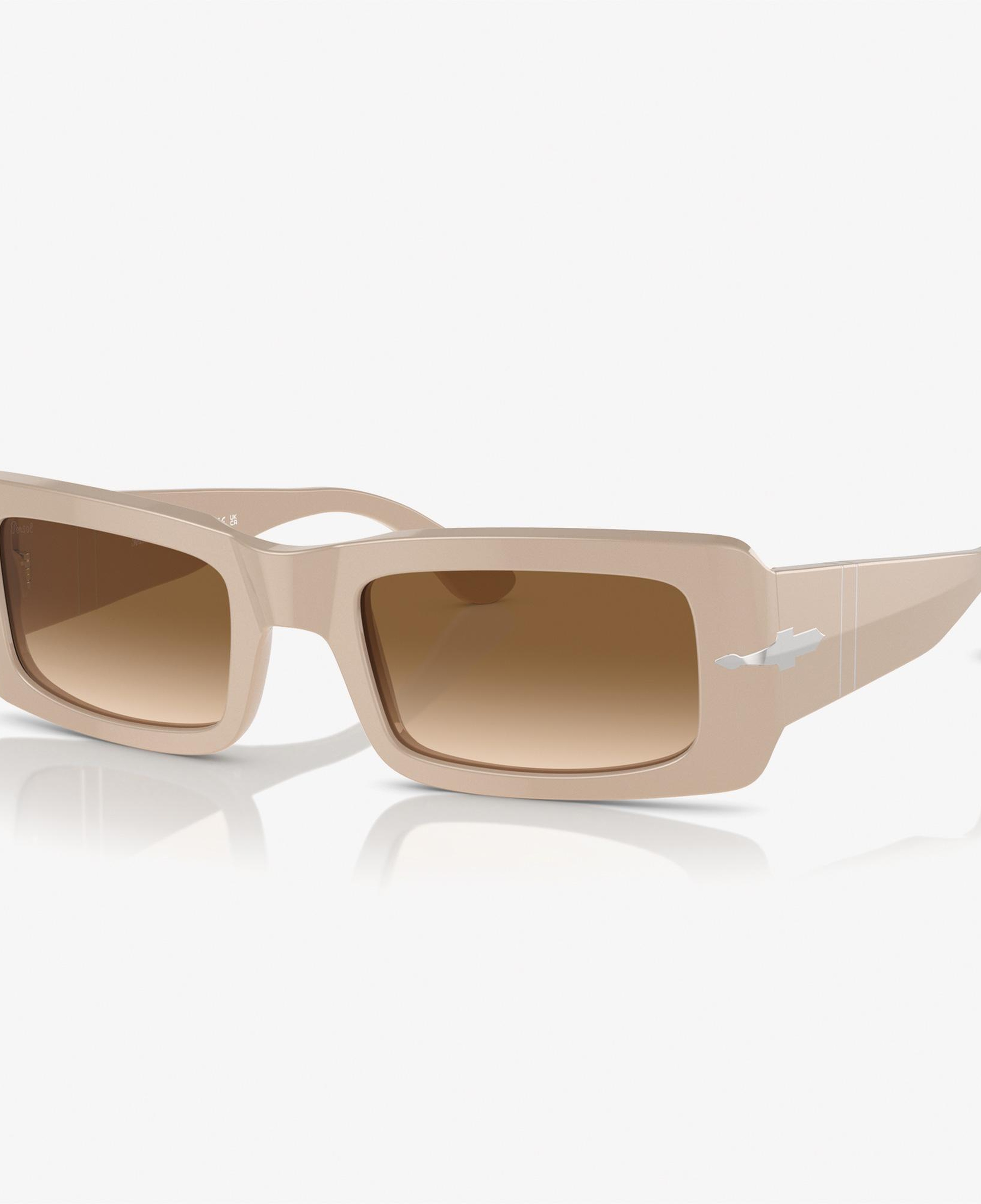PERSOL 0PO3332S Acetate Unisex Bej Güneş Gözlüğü