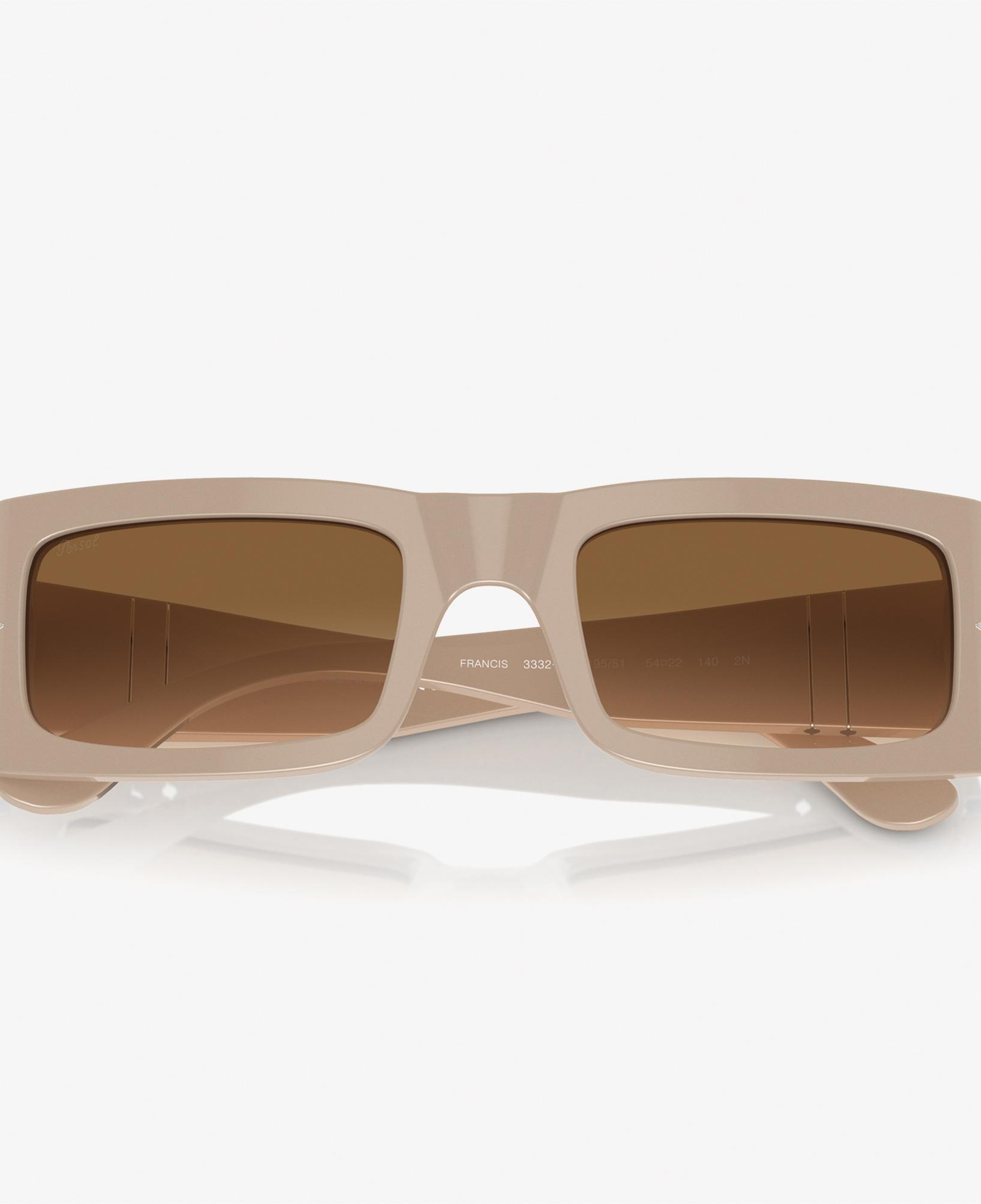 PERSOL 0PO3332S Acetate Unisex Bej Güneş Gözlüğü