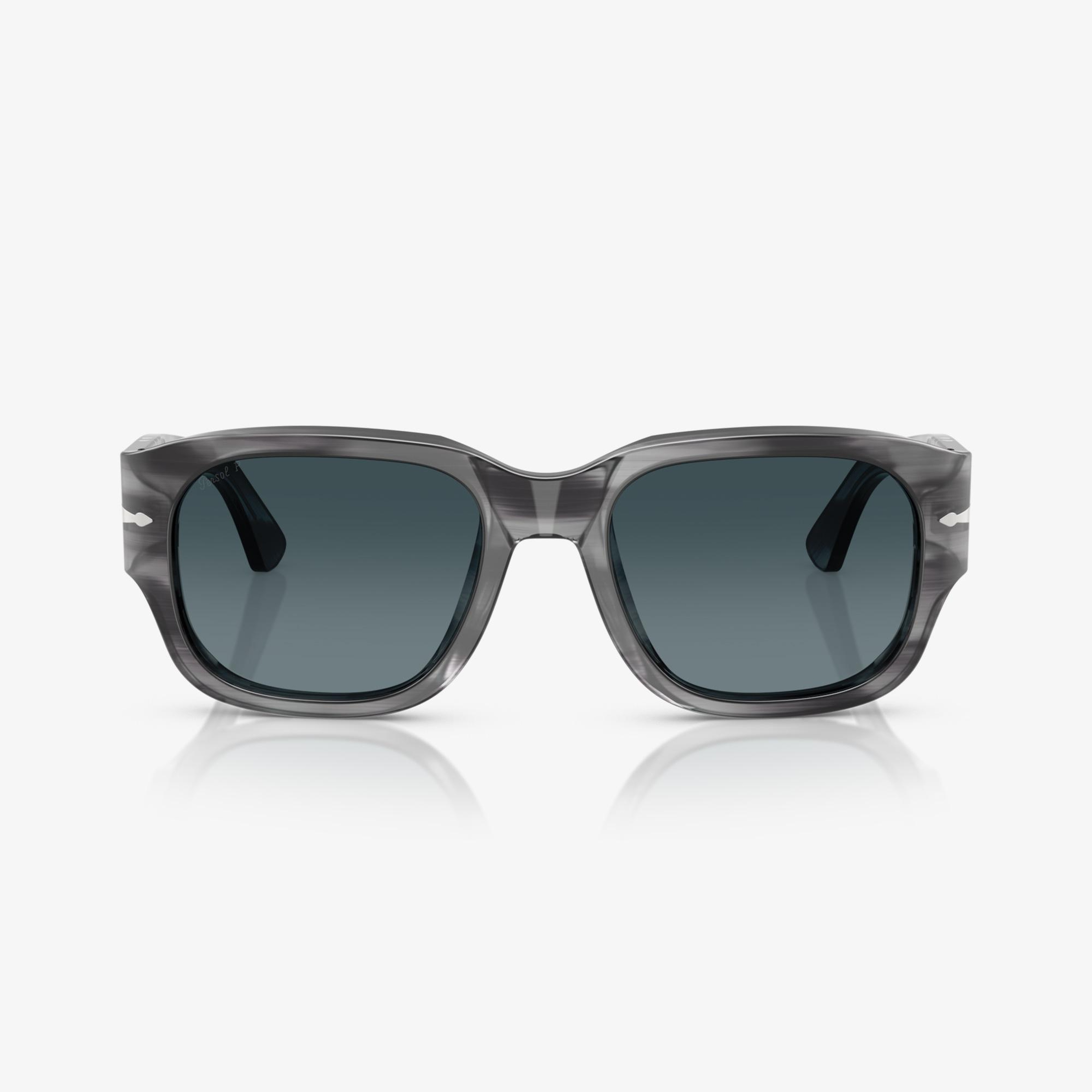Persol PO3380S Unisex Gri Güneş Gözlüğü