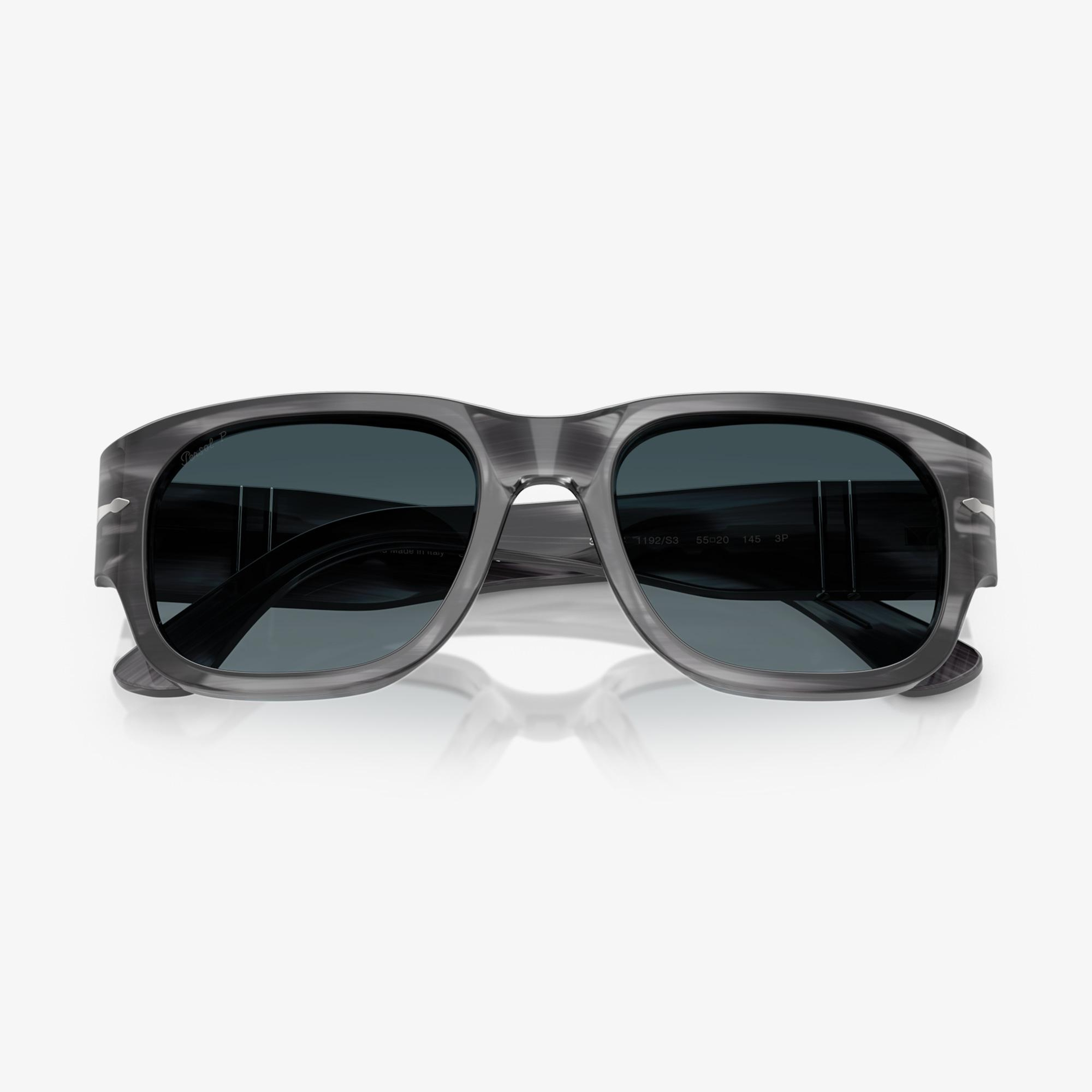 Persol PO3380S Unisex Gri Güneş Gözlüğü