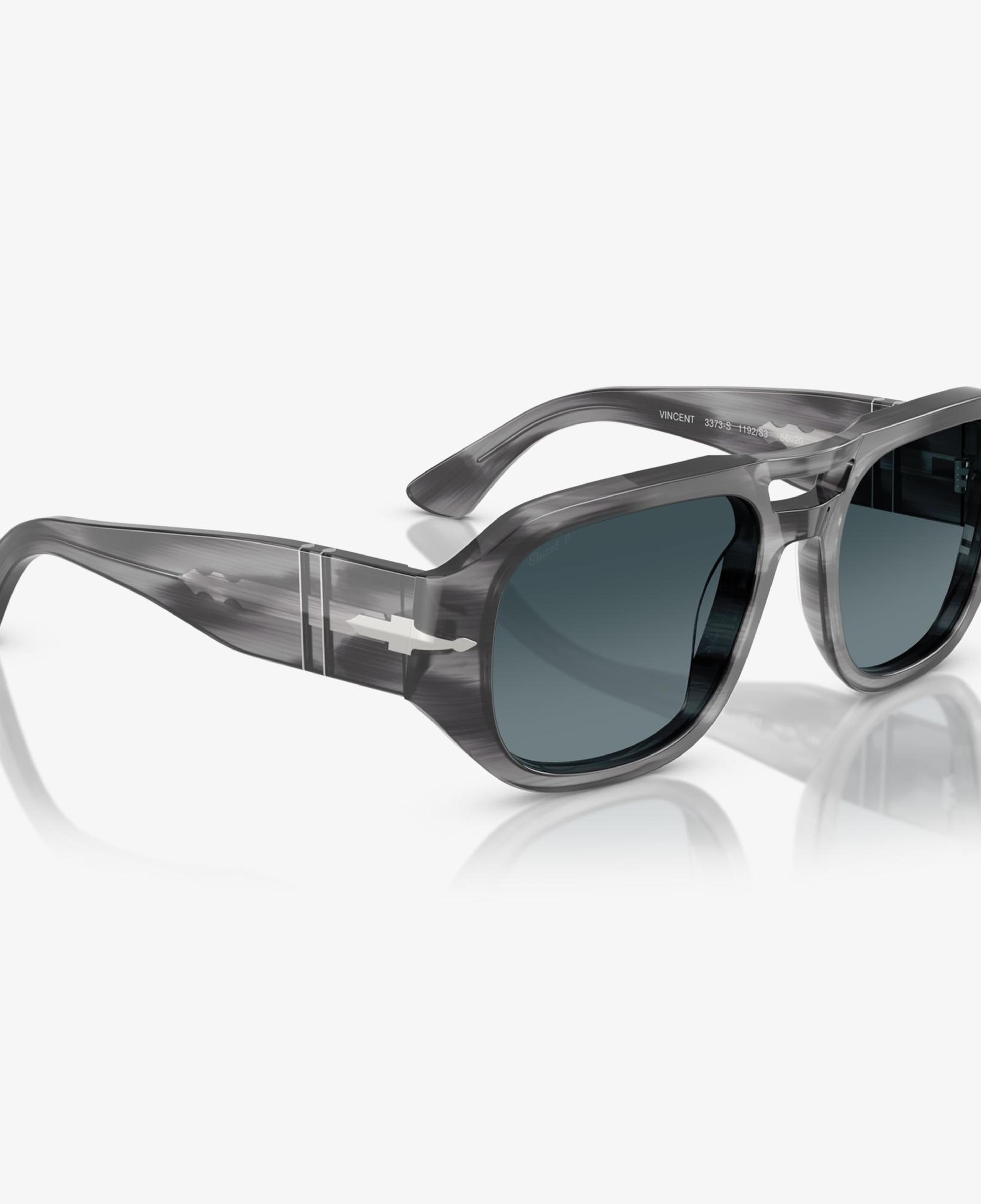 Persol PO3373S Unisex Gri Güneş Gözlüğü