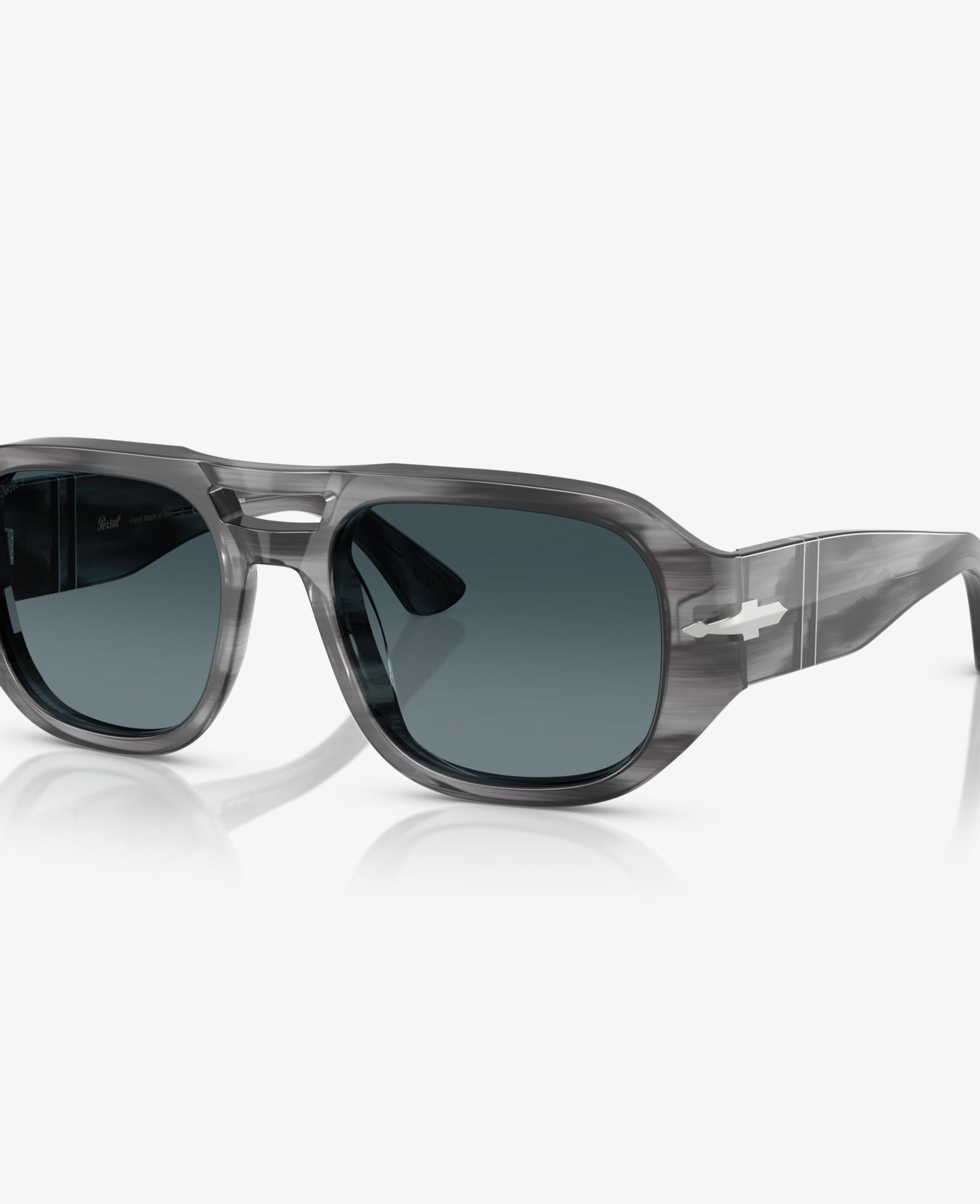 Persol PO3373S Unisex Gri Güneş Gözlüğü