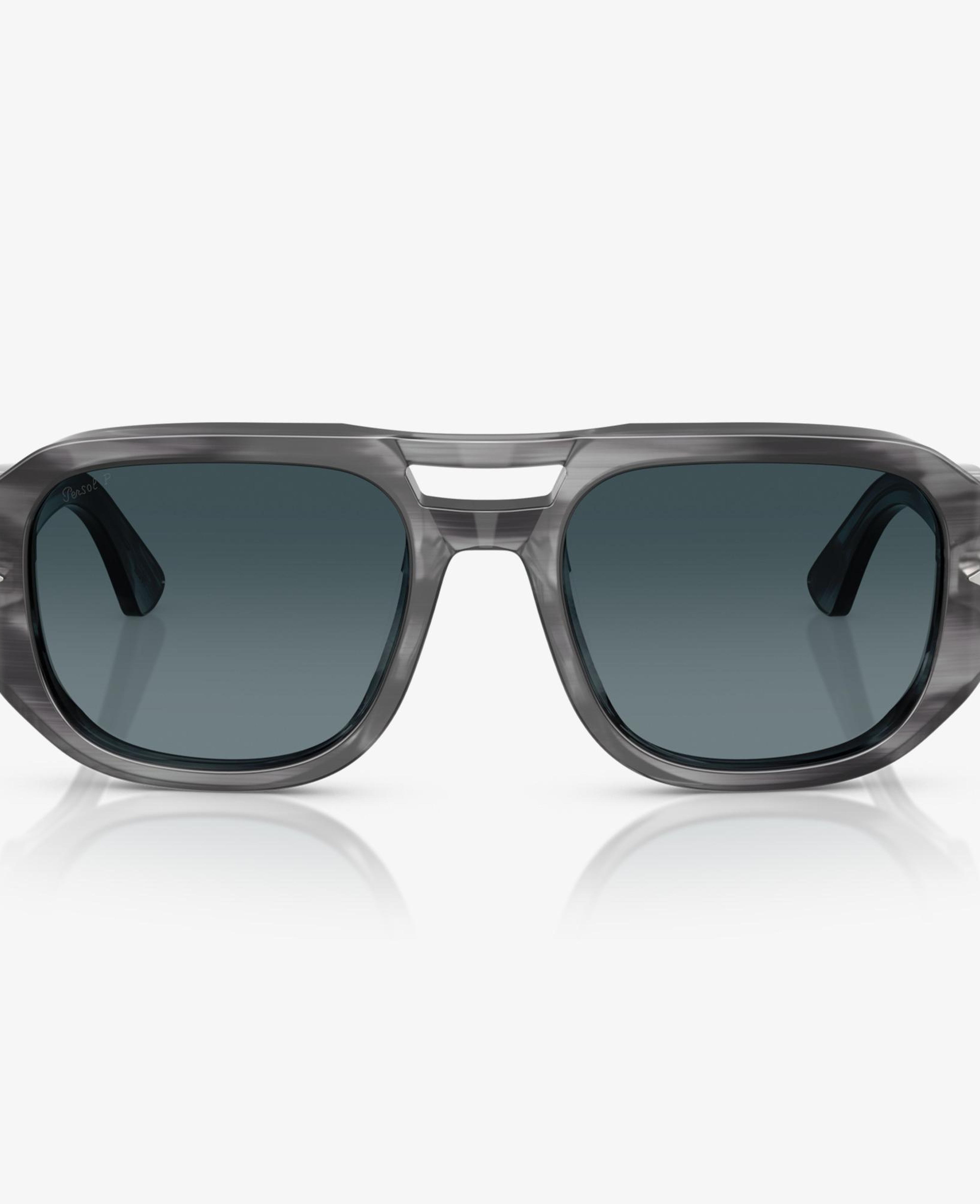 Persol PO3373S Unisex Gri Güneş Gözlüğü