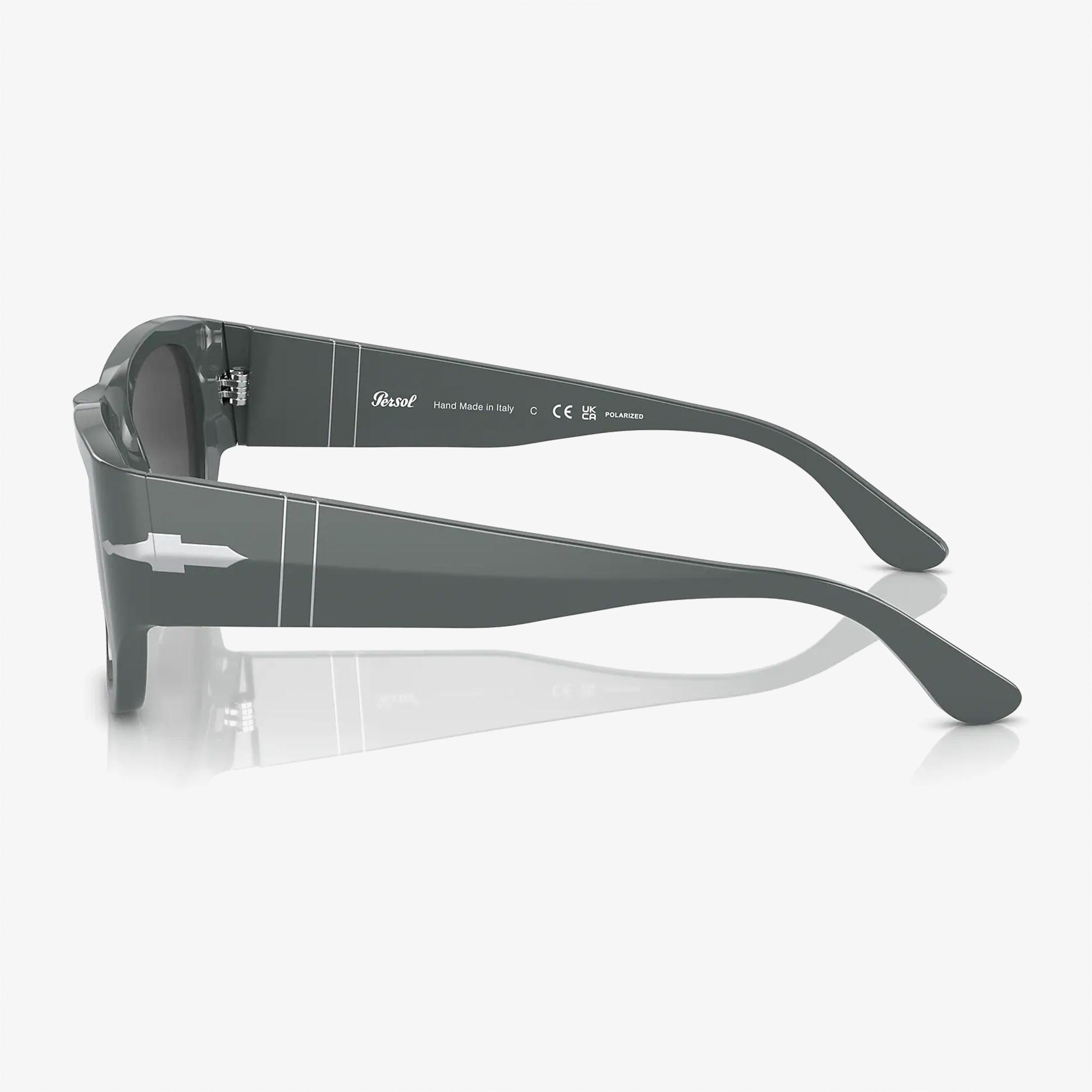 PERSOL Unisex Gri Güneş Gözlüğü