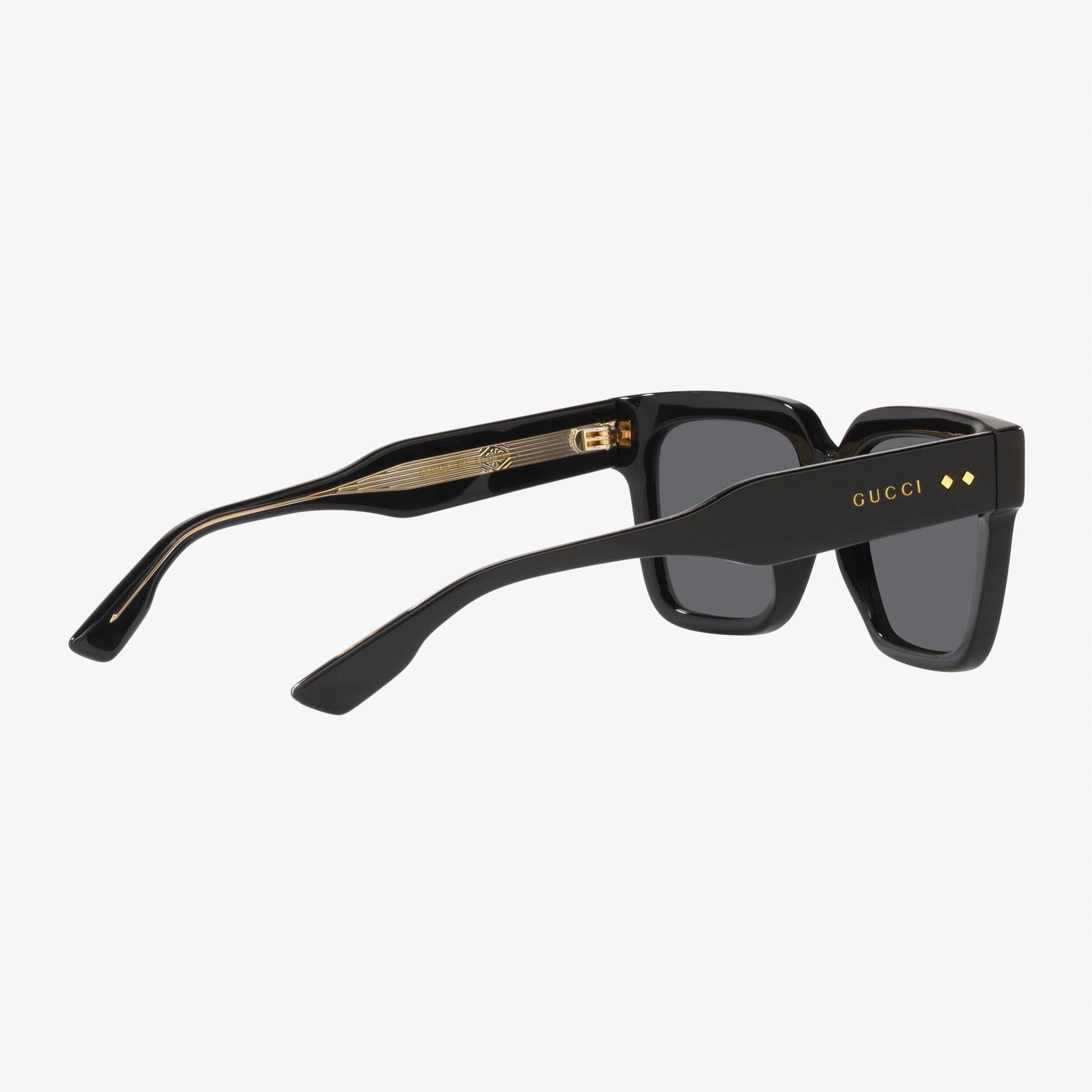 GUCCI Erkek Siyah Güneş Gözlüğü