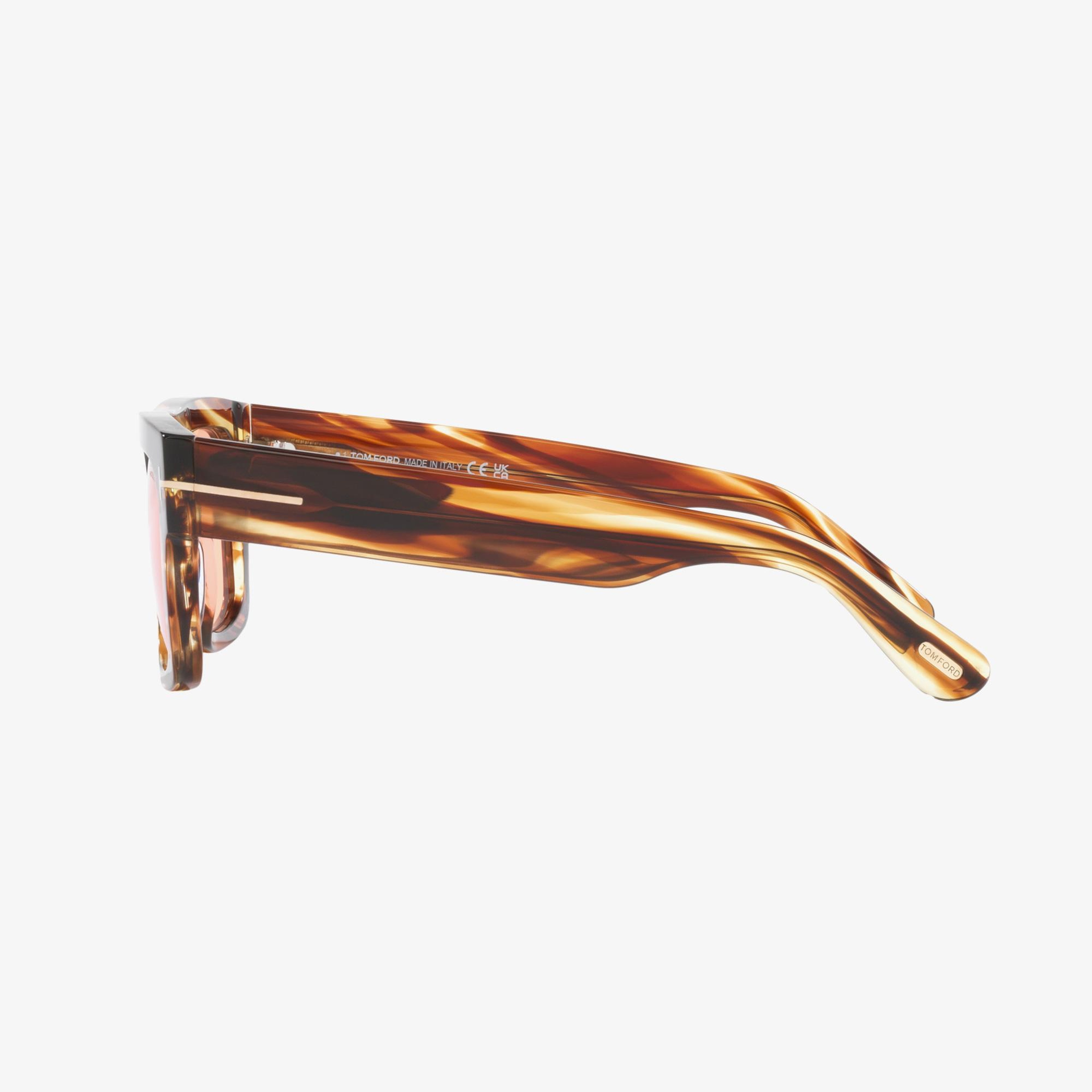 Tom Ford TR001917 Erkek Açık Kahverengi Güneş Gözlüğü