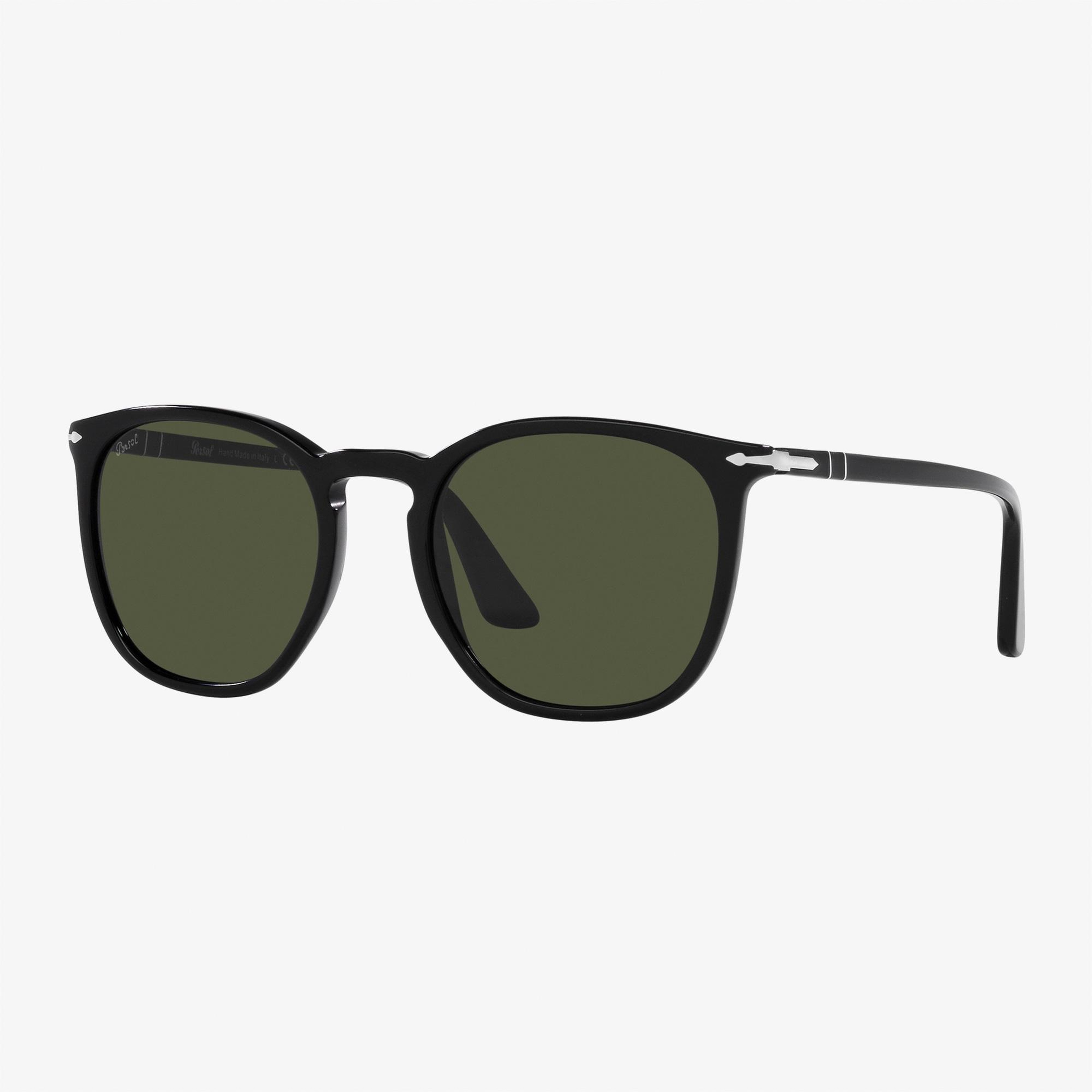 PERSOL 0PO3316S Unisex Siyah Güneş Gözlüğü