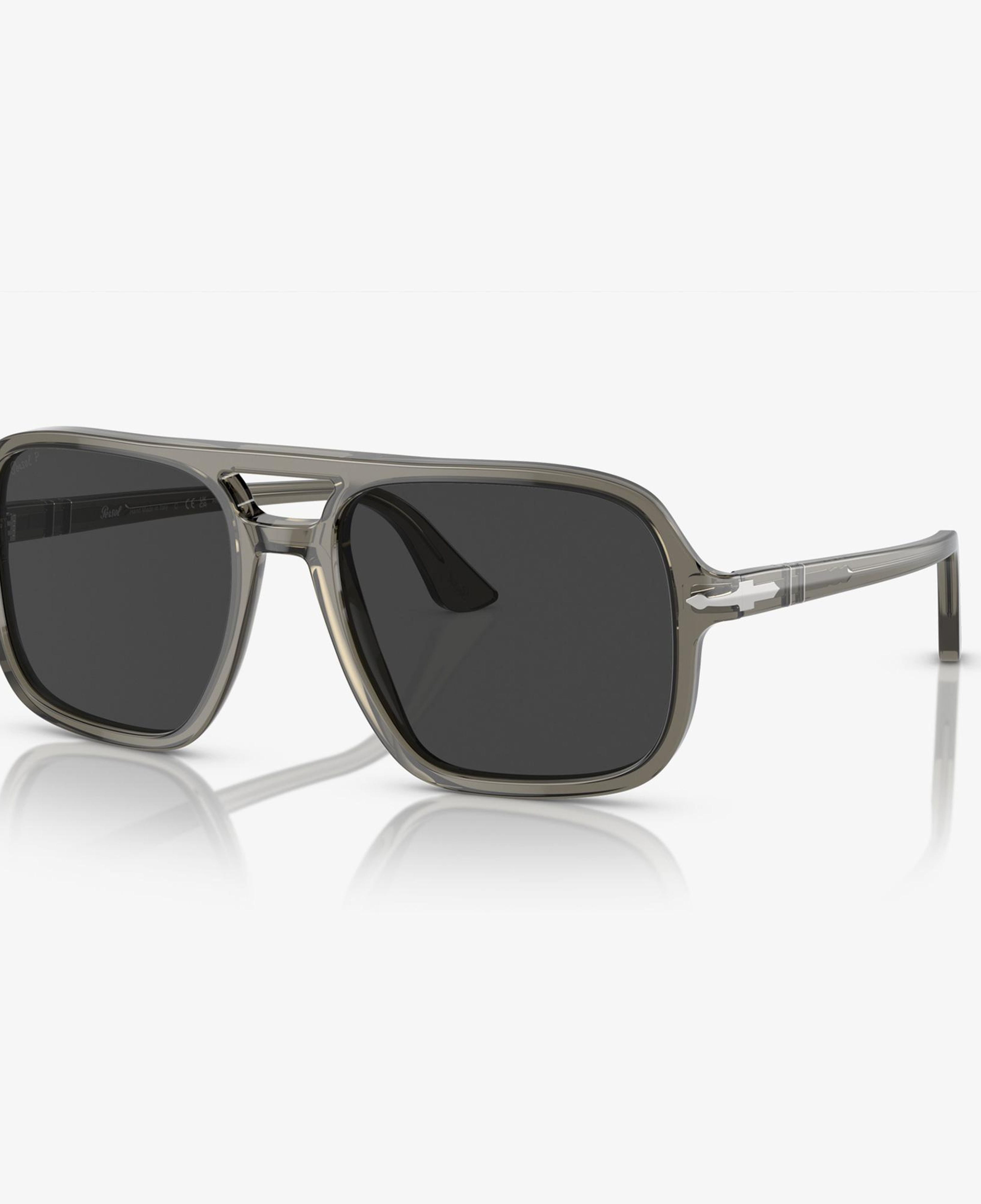PERSOL 0PO3328S Acetate Erkek Gri Güneş Gözlüğü