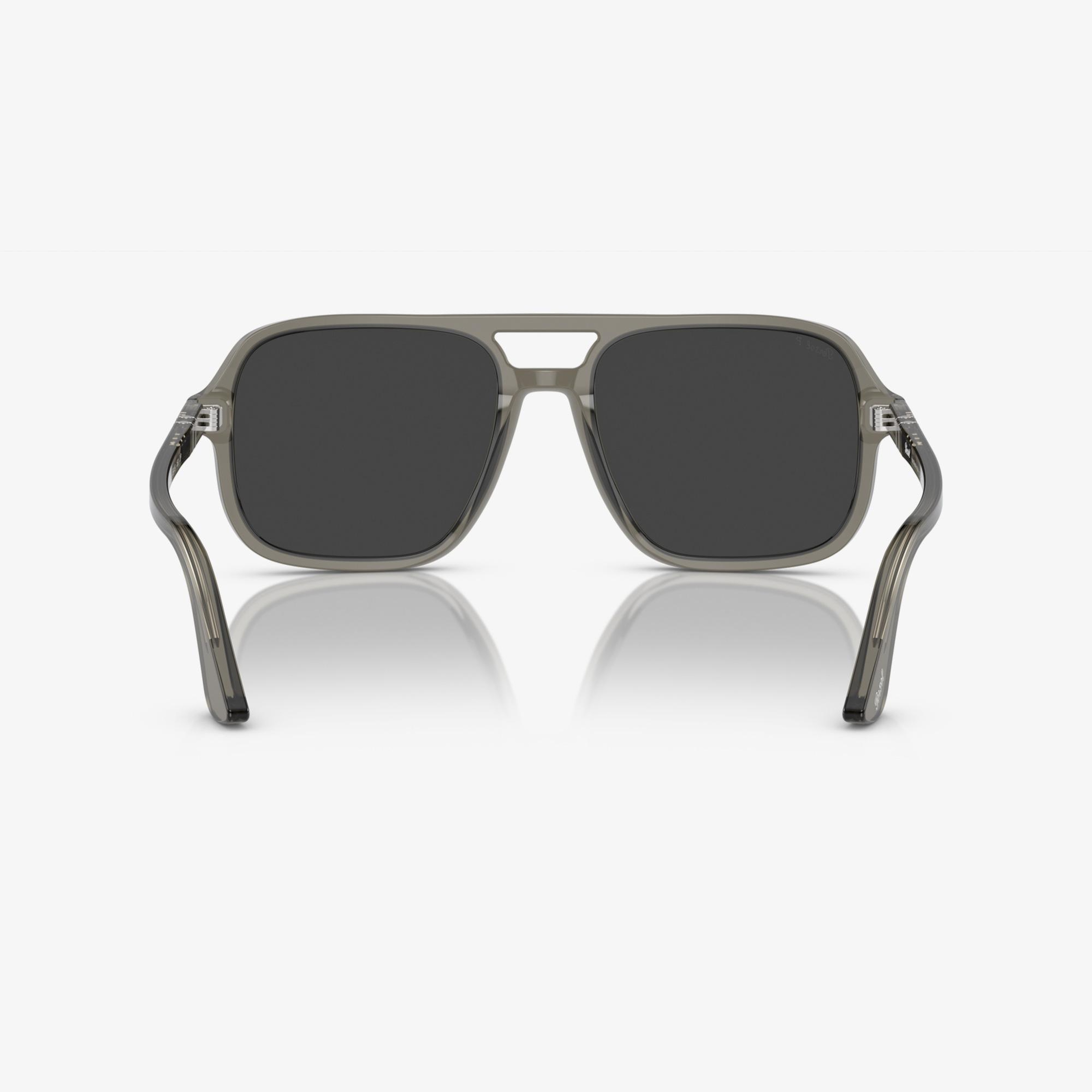 PERSOL 0PO3328S Acetate Erkek Gri Güneş Gözlüğü