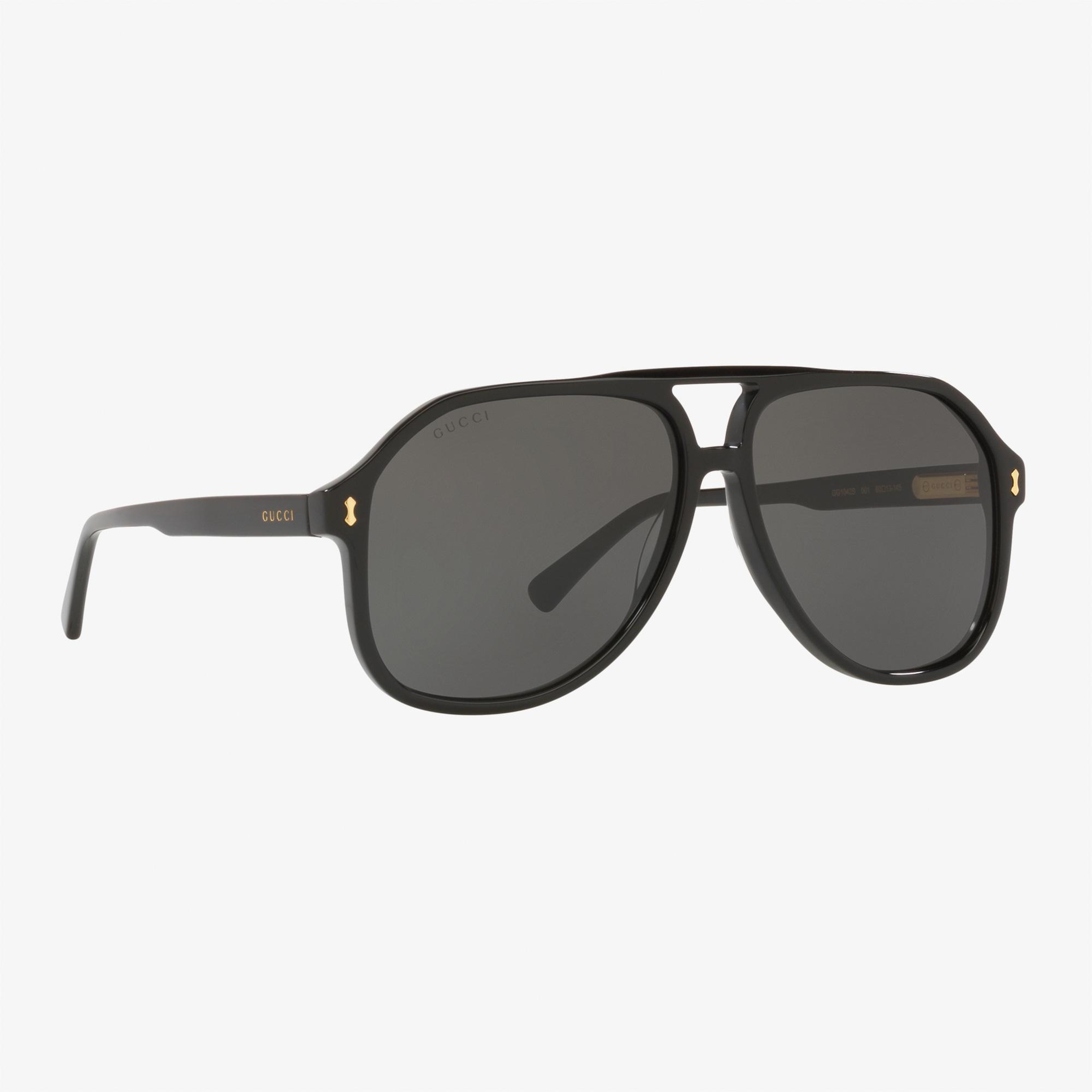 GUCCI Erkek Siyah Güneş Gözlüğü