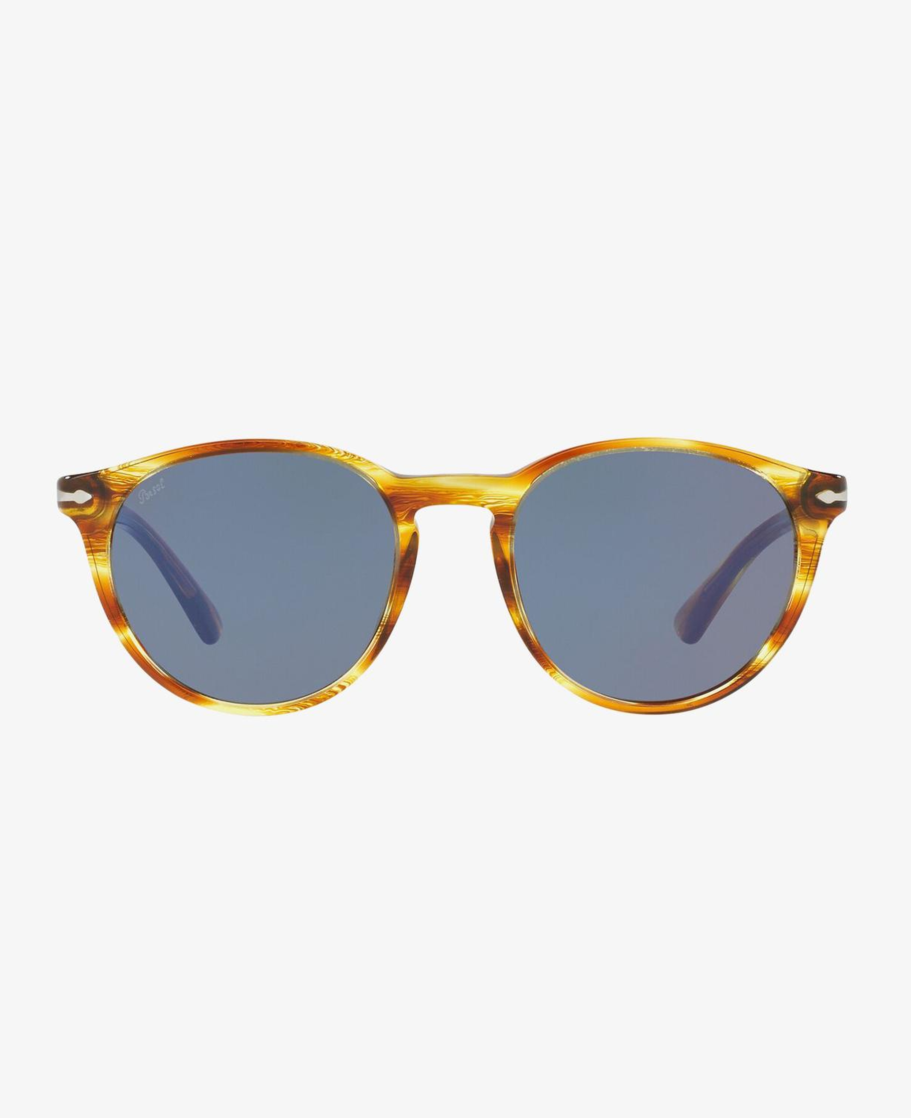 PERSOL 0PO3152S Erkek Striped Brown Yellow Güneş Gözlüğü