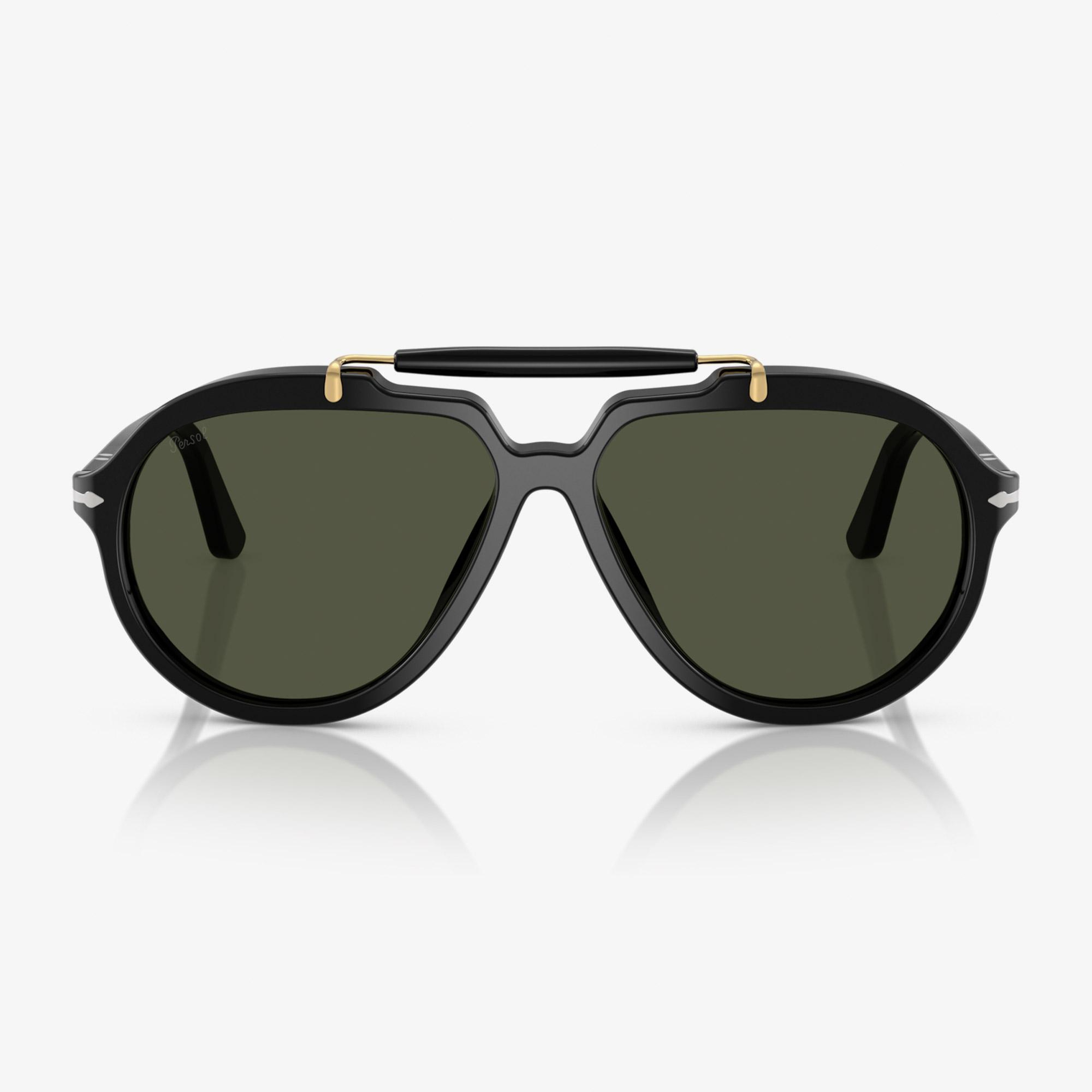 Persol PO0202S Unisex Siyah Güneş Gözlüğü