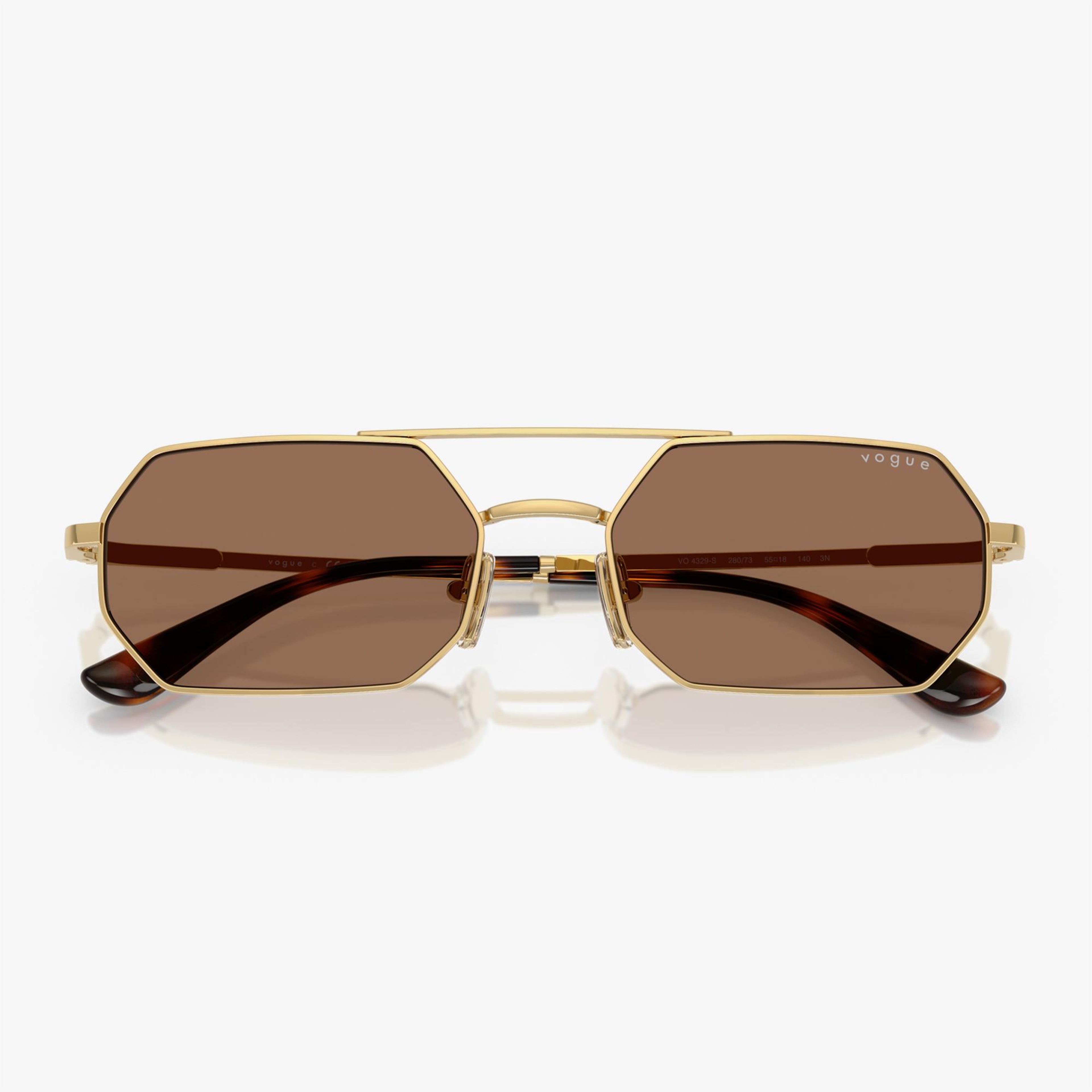 Vogue Eyewear VO4329S Kadın Altın Rengi Güneş Gözlüğü