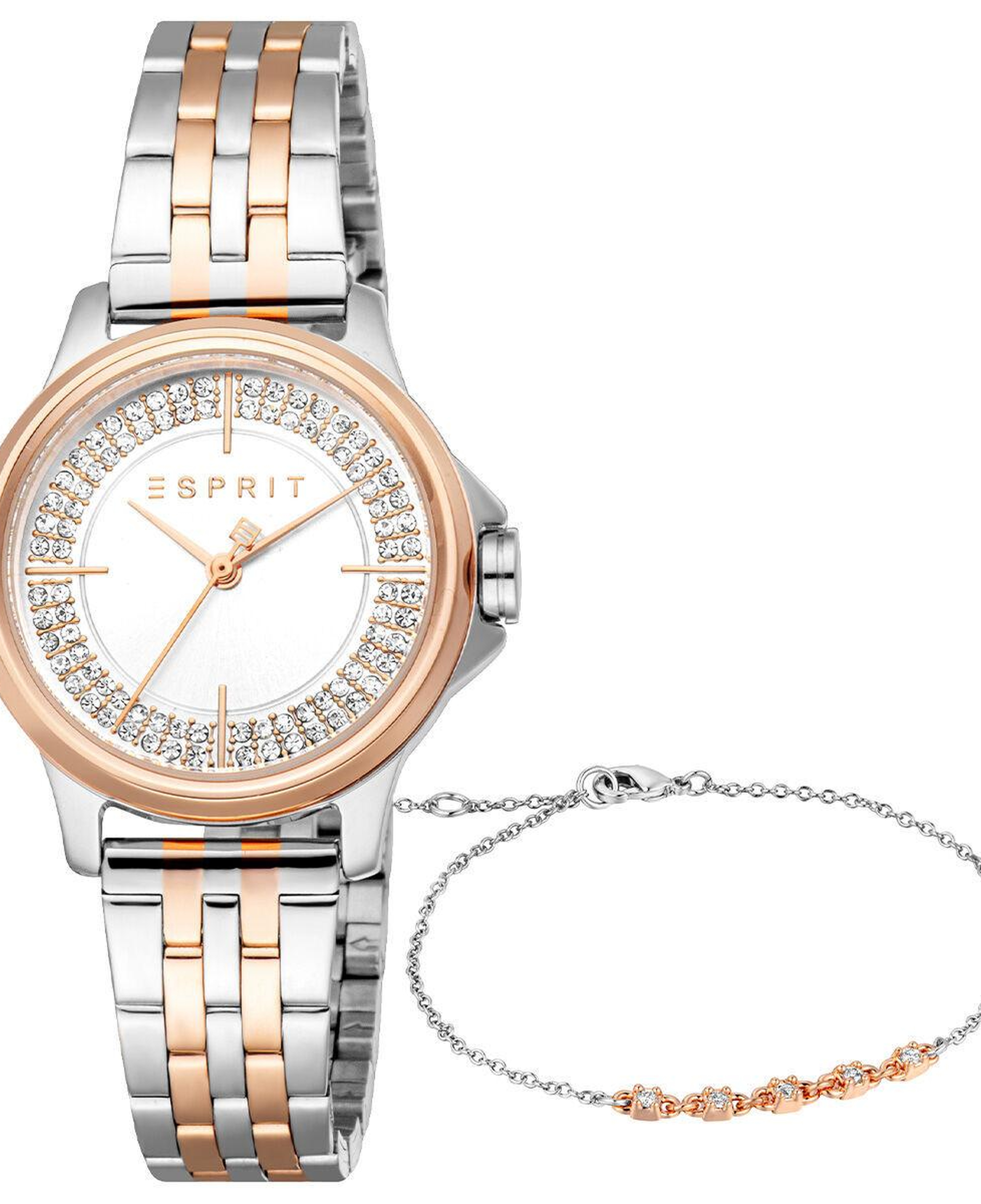 Esprit ES1L432M0085 Kadın Kol Saati ve Bileklik Seti