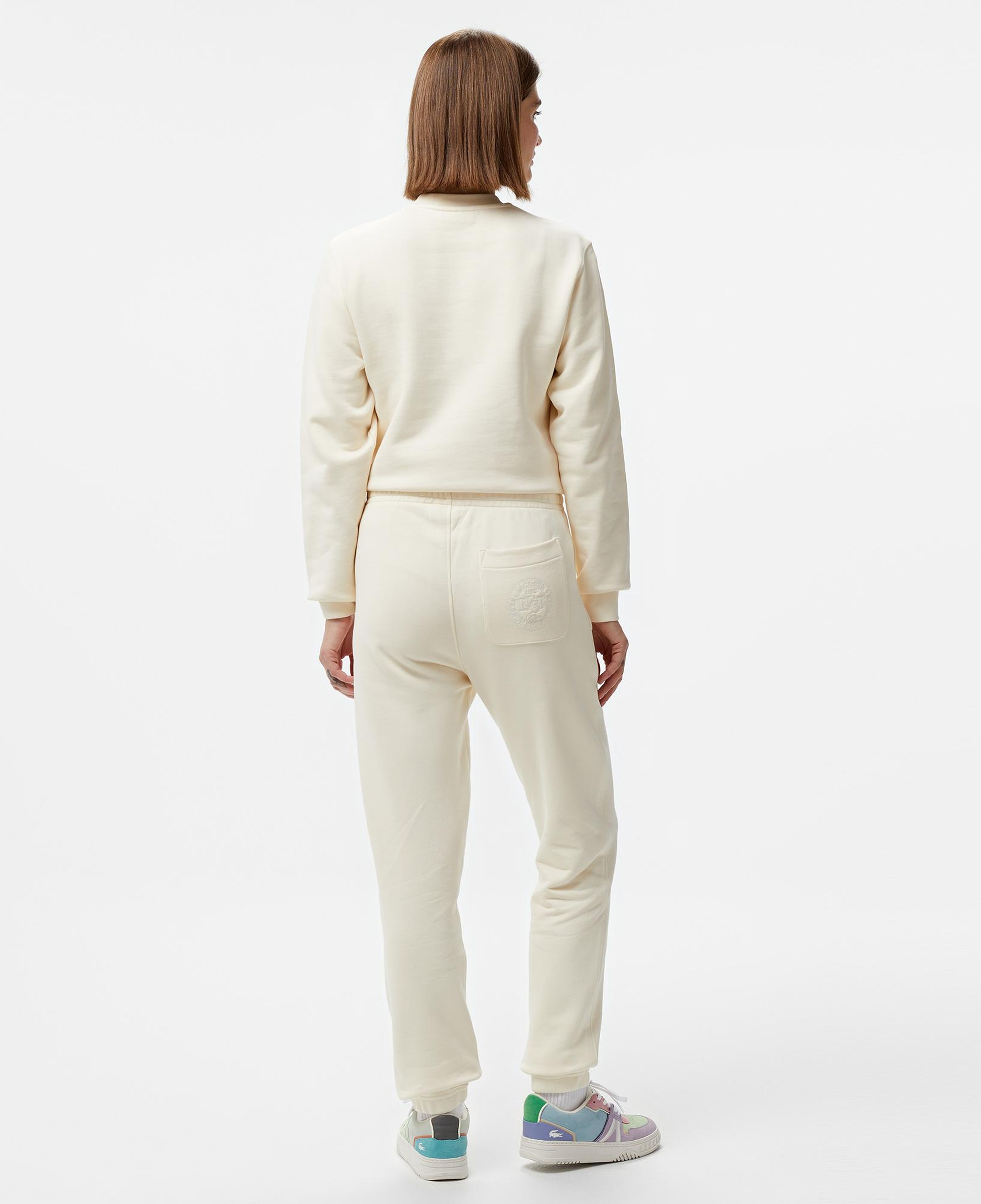Kadın Straight Fit Krem Eşofman Altı