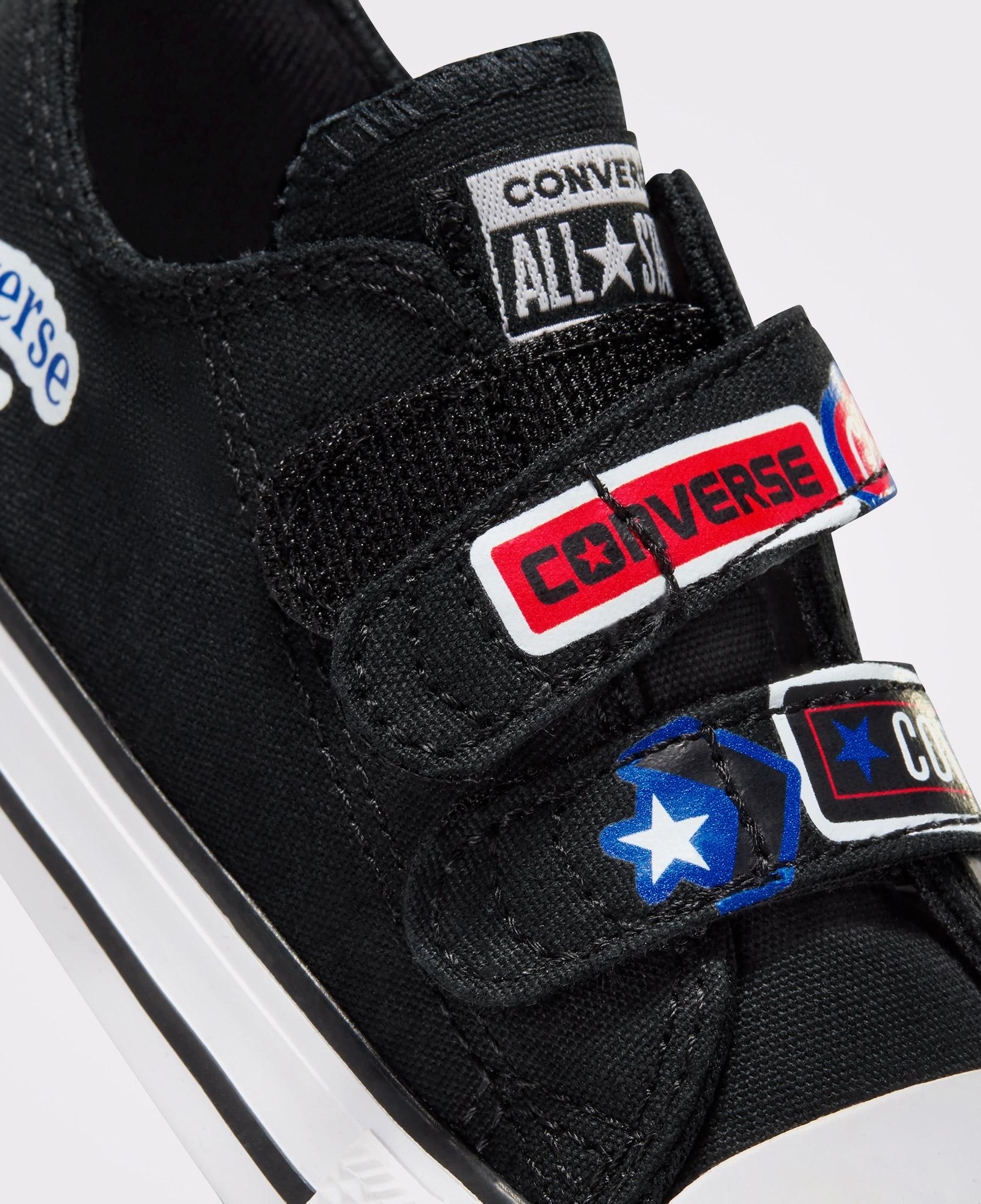 Converse Chuck Taylor All Star Easy On Sticker Stash Bebek Siyah Sneaker