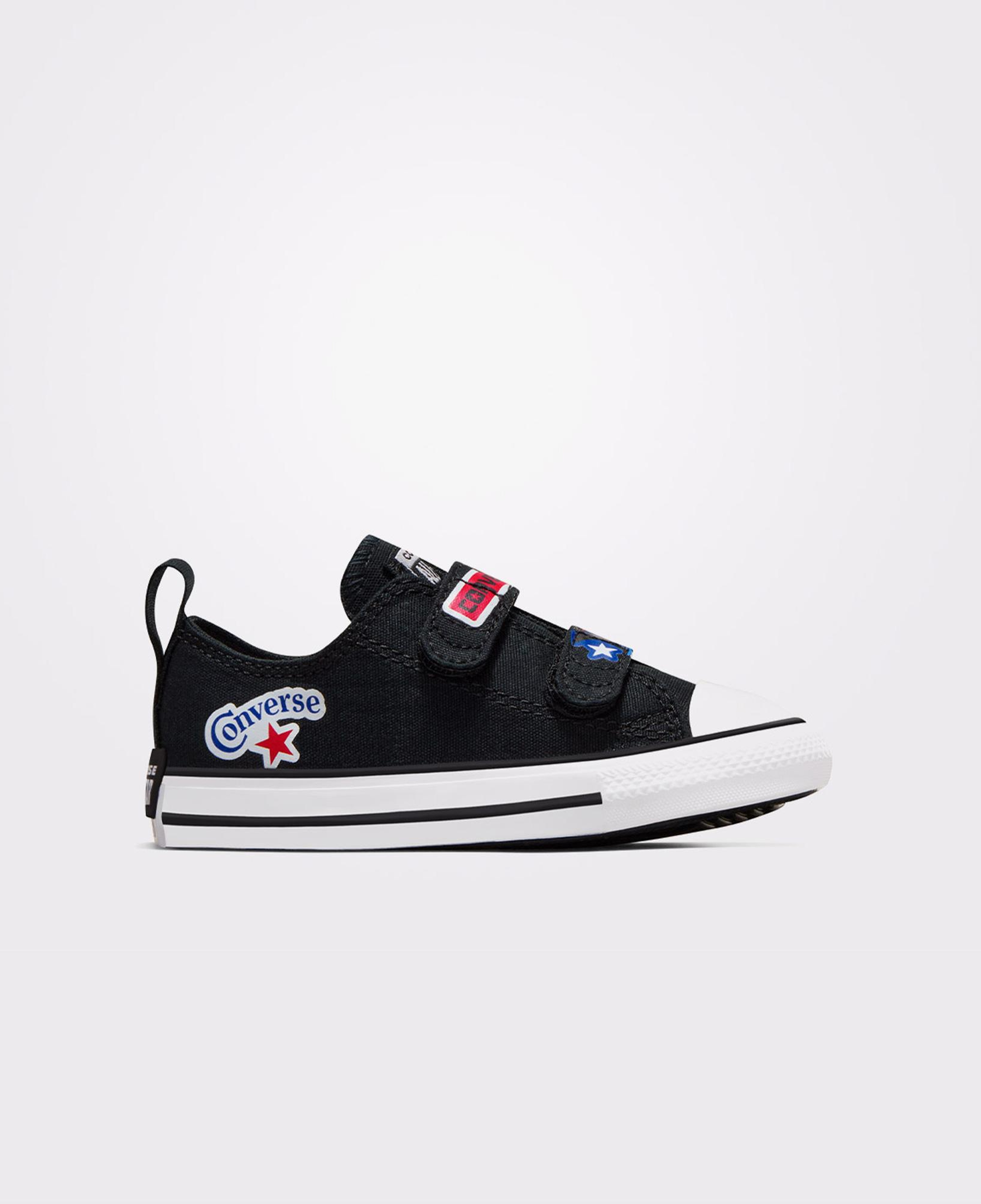 Converse Chuck Taylor All Star Easy On Sticker Stash Bebek Siyah Sneaker