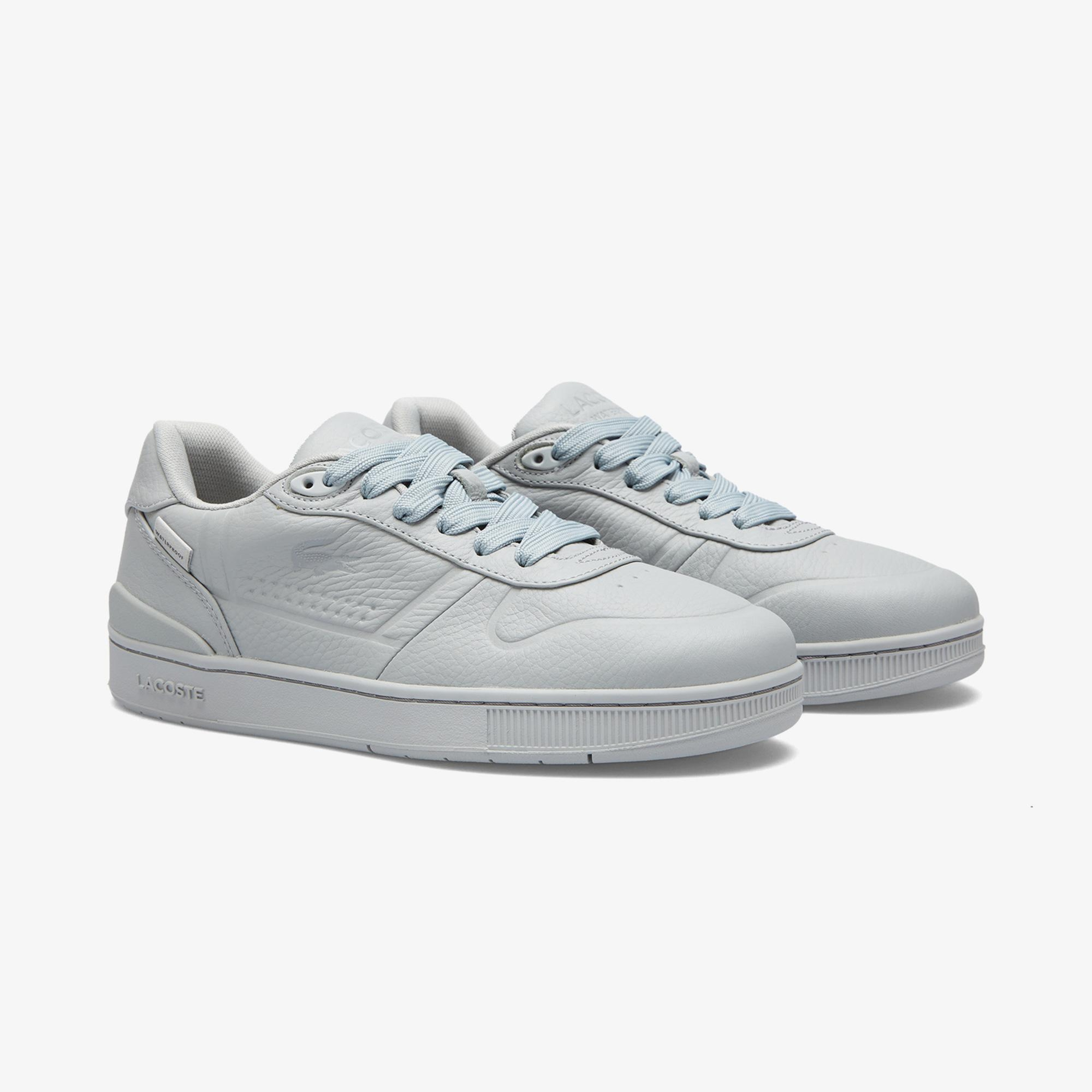 Lacoste T-Clip Shield Kadın Açık Gri Sneaker