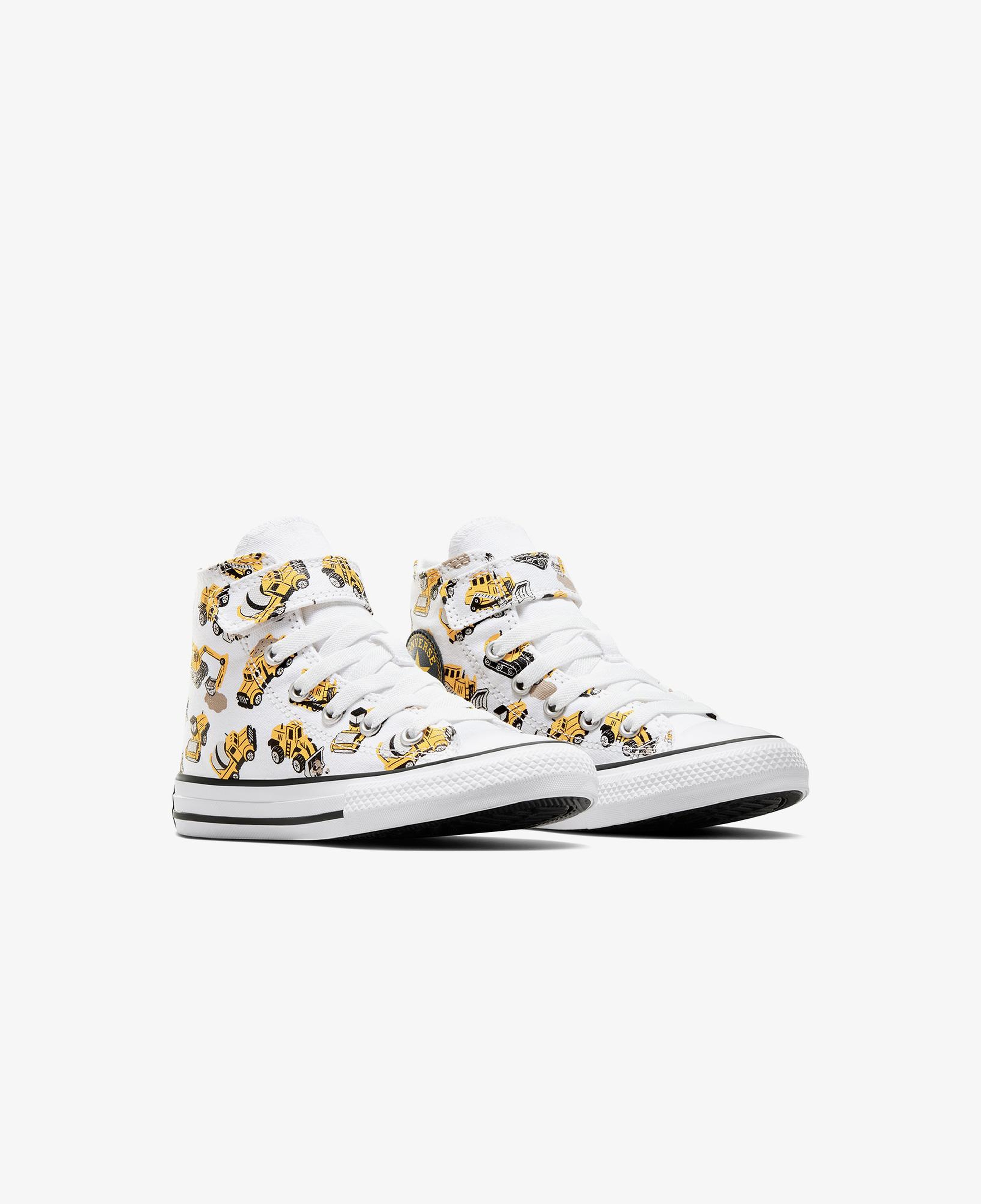 Converse Chuck Taylor All Star 1V Construction Truck Çocuk Beyaz Sneaker