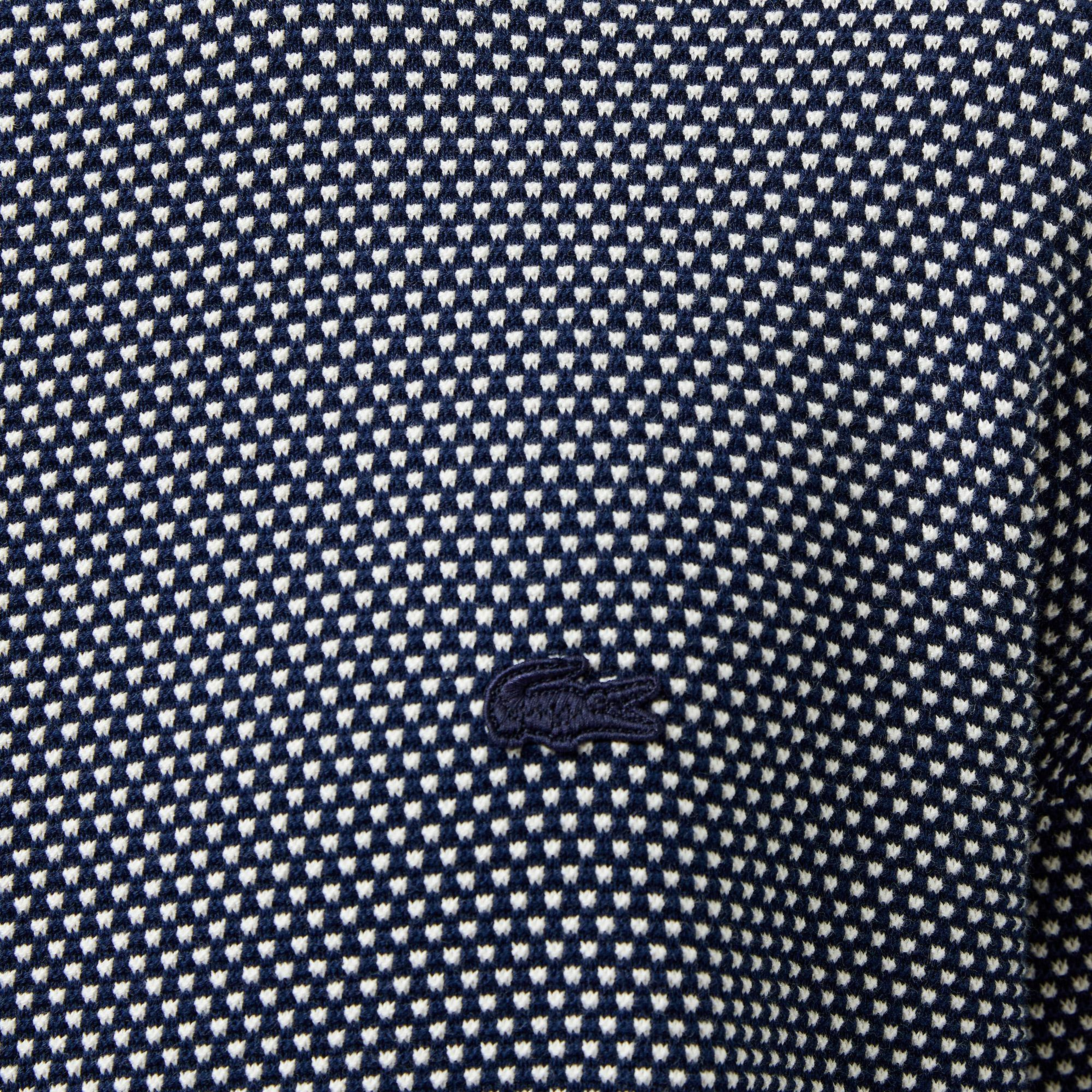 Erkek Relaxed Fit Bisiklet Yaka Lacivert Triko