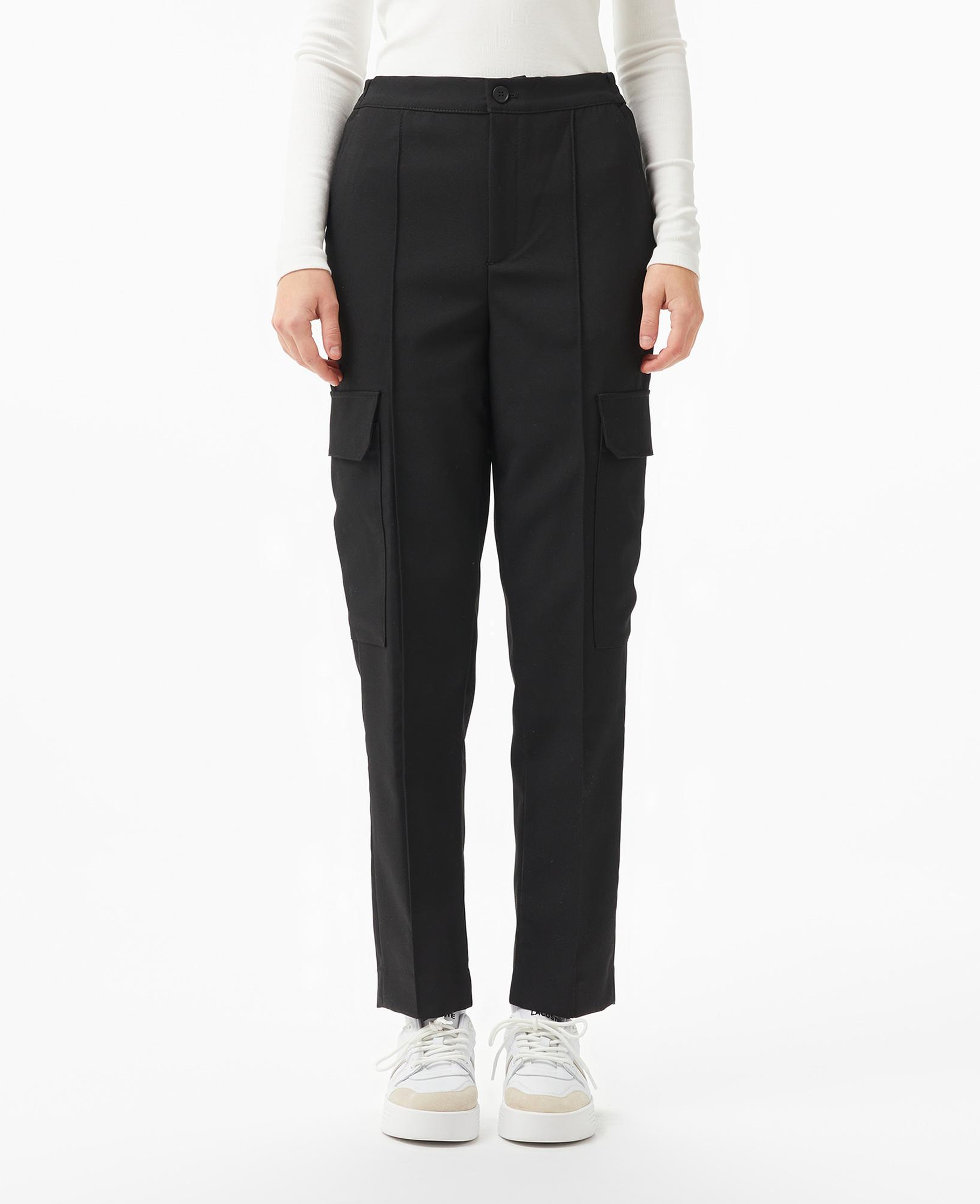Kadın Regular Fit Siyah Pantolon