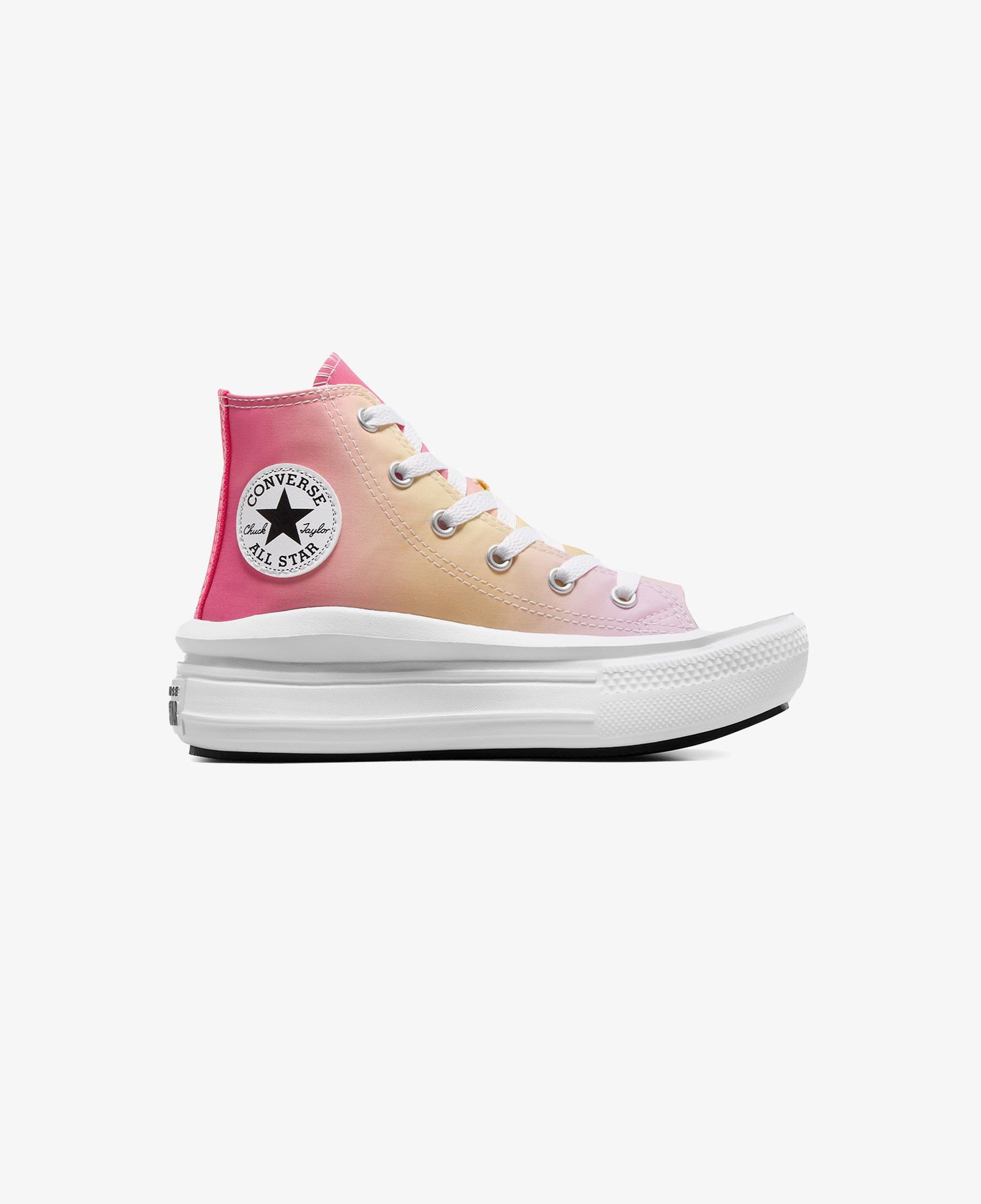 Converse Chuck Taylor All Star Move Çocuk Pembe Platform Sneaker
