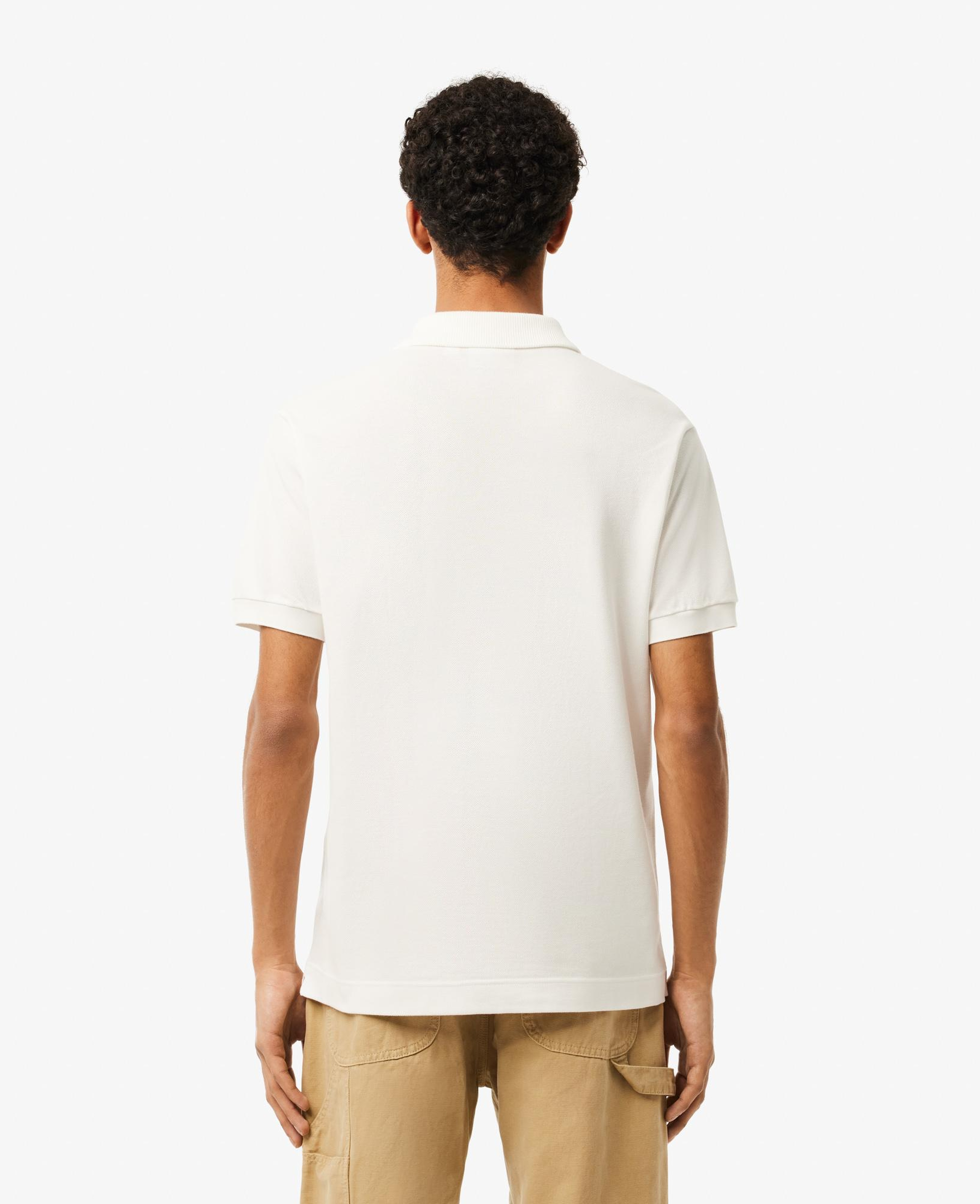 Erkek Classic Fit Beyaz Polo