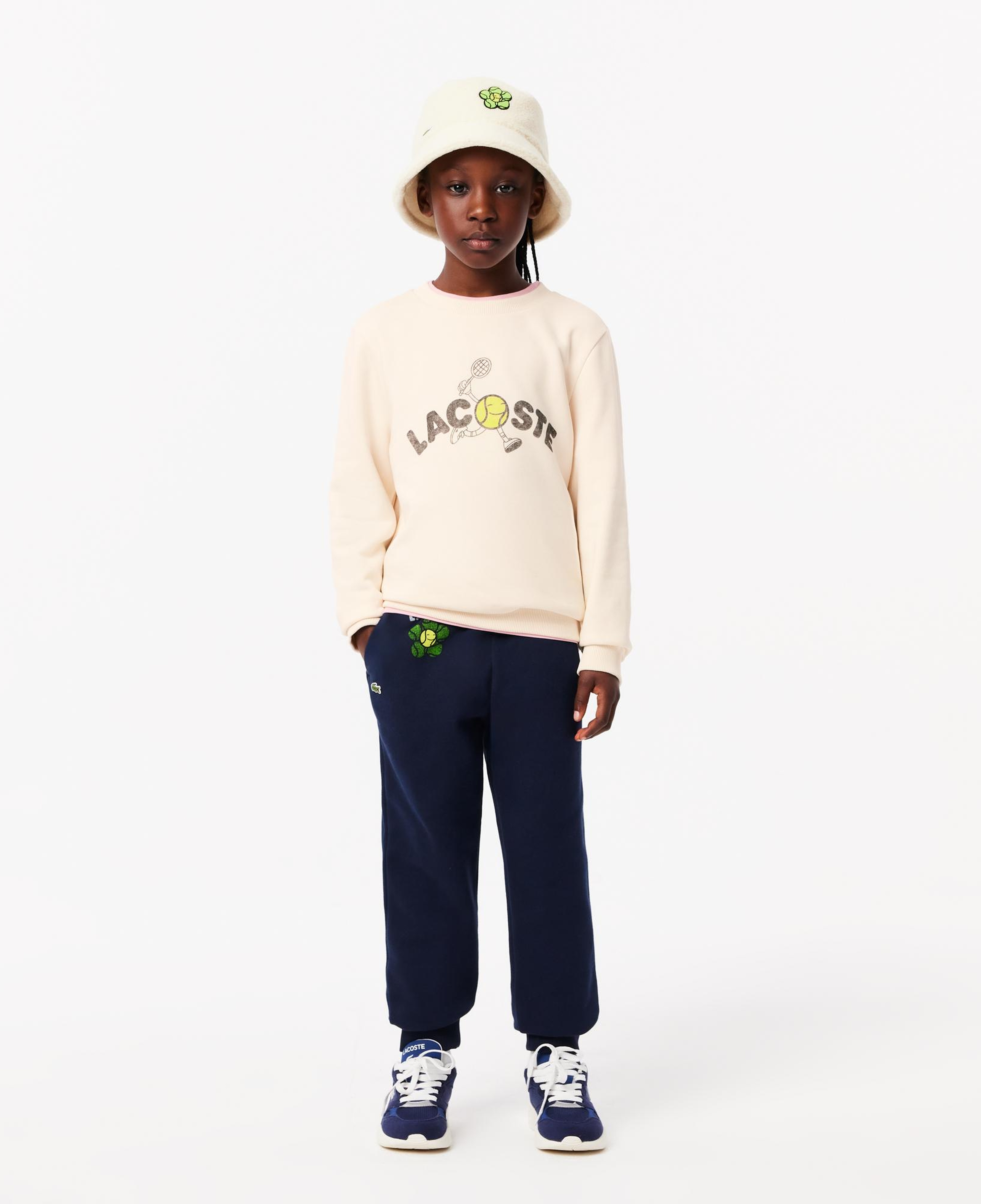 Çocuk Baskılı Bej Sweatshirt