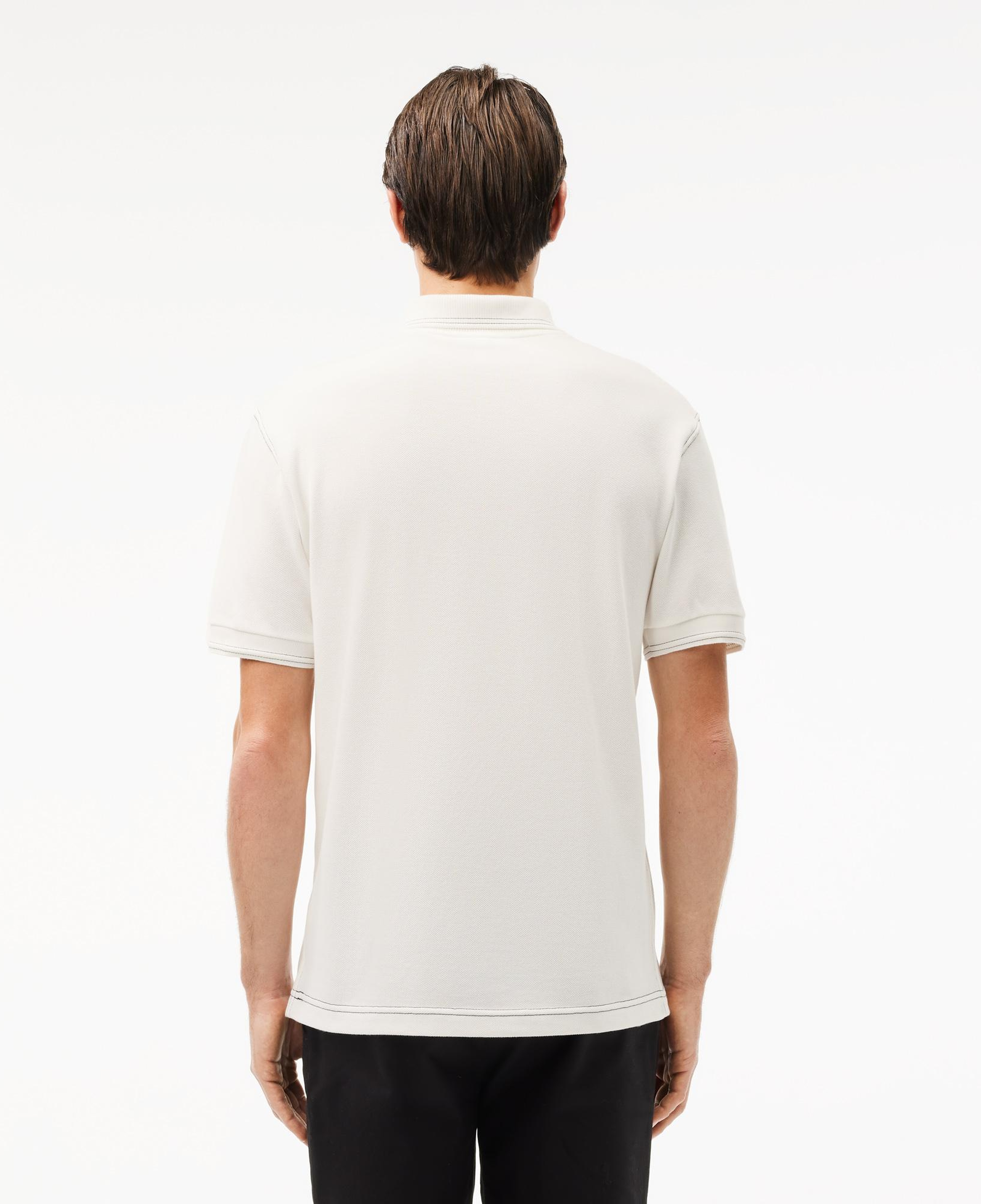 Erkek Classic Fit Organik Pamuk Beyaz Polo